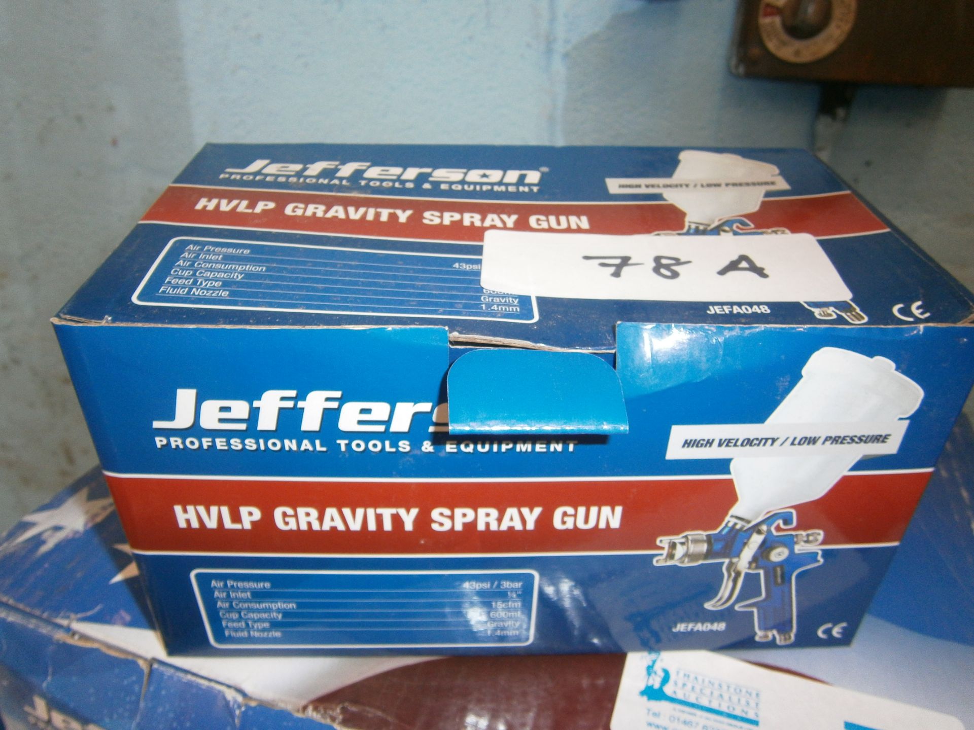 Jefferson HVLP Gravity Spray Gun