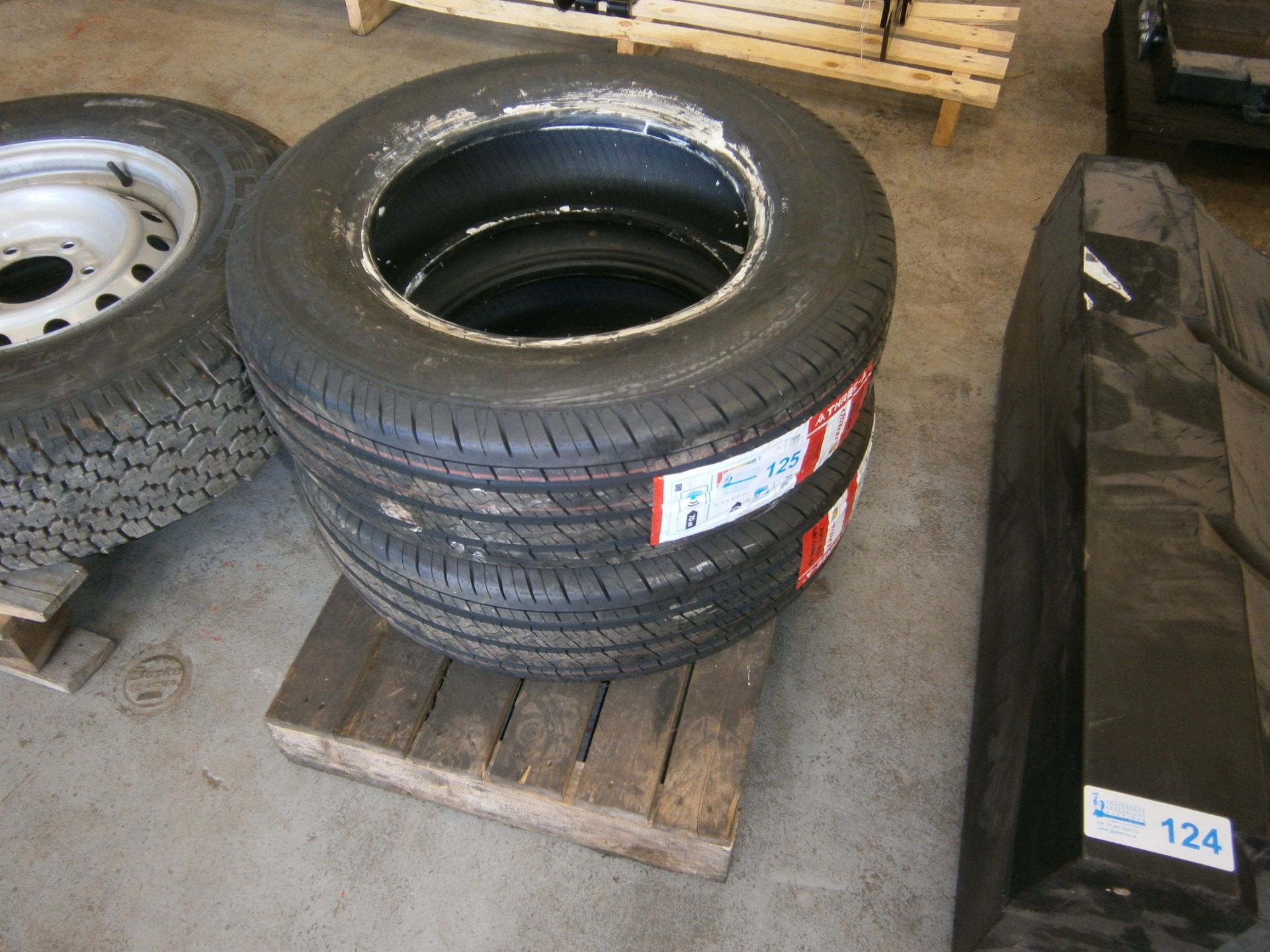 2 No. Three-A 205/70R15C Tyres