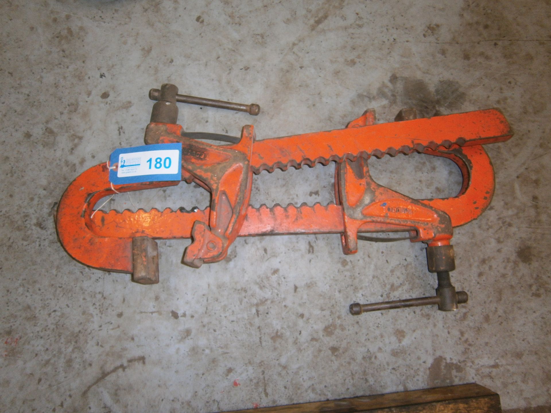 2 No. Heavy Duty Clamps