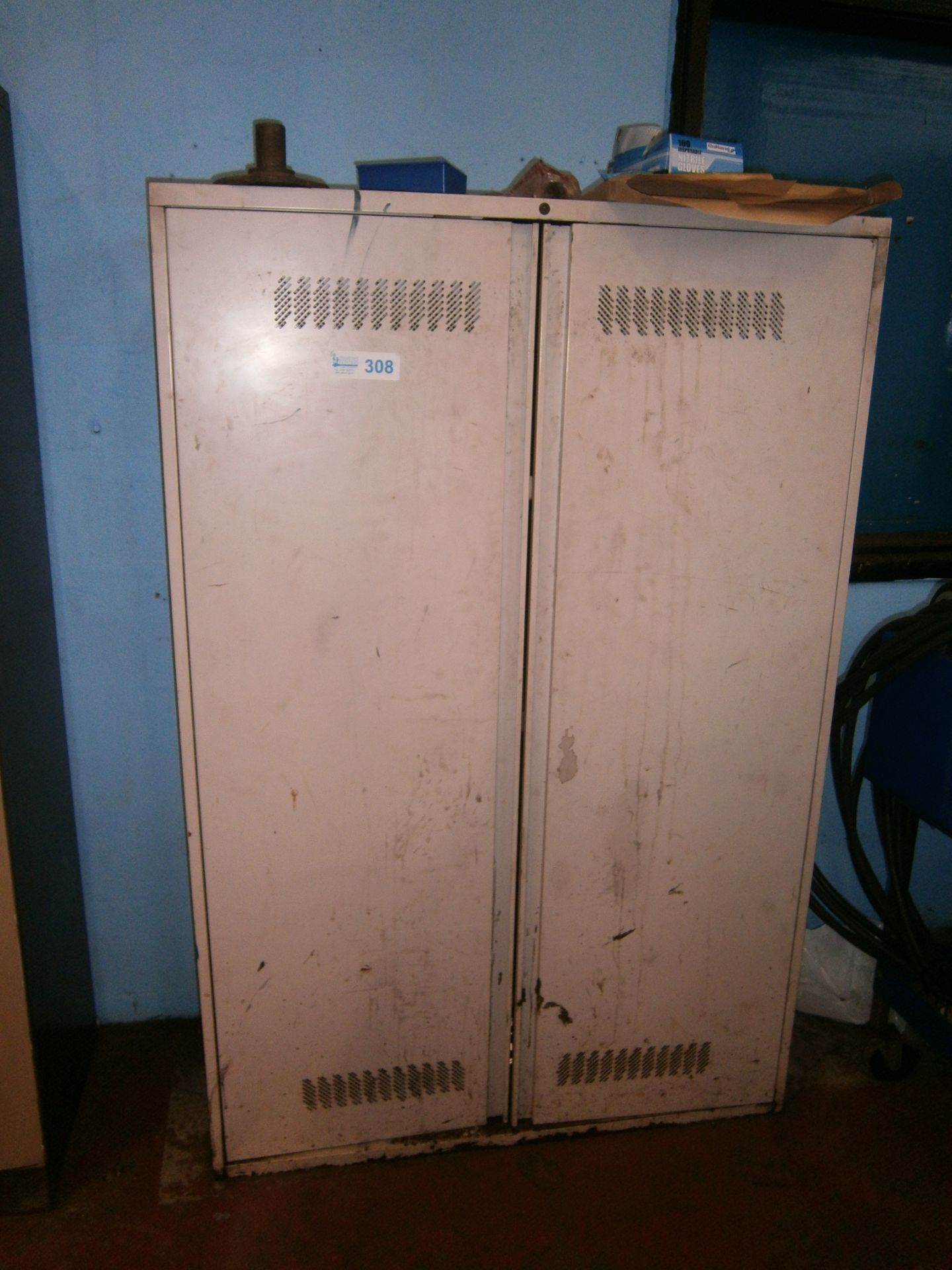 Metal 2 Door Storage Cupboard