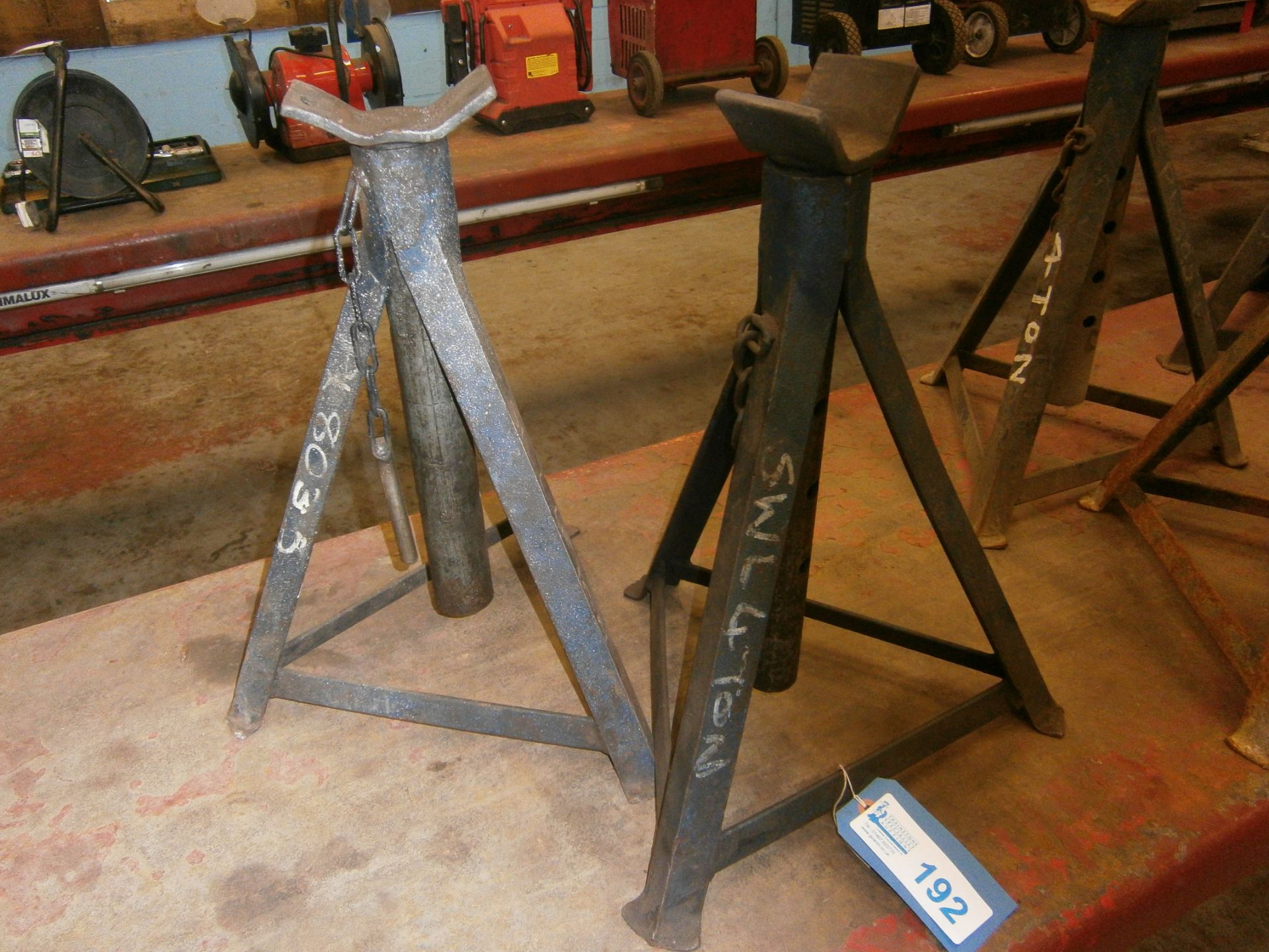 2 No. 4 Tonne Axle Stands