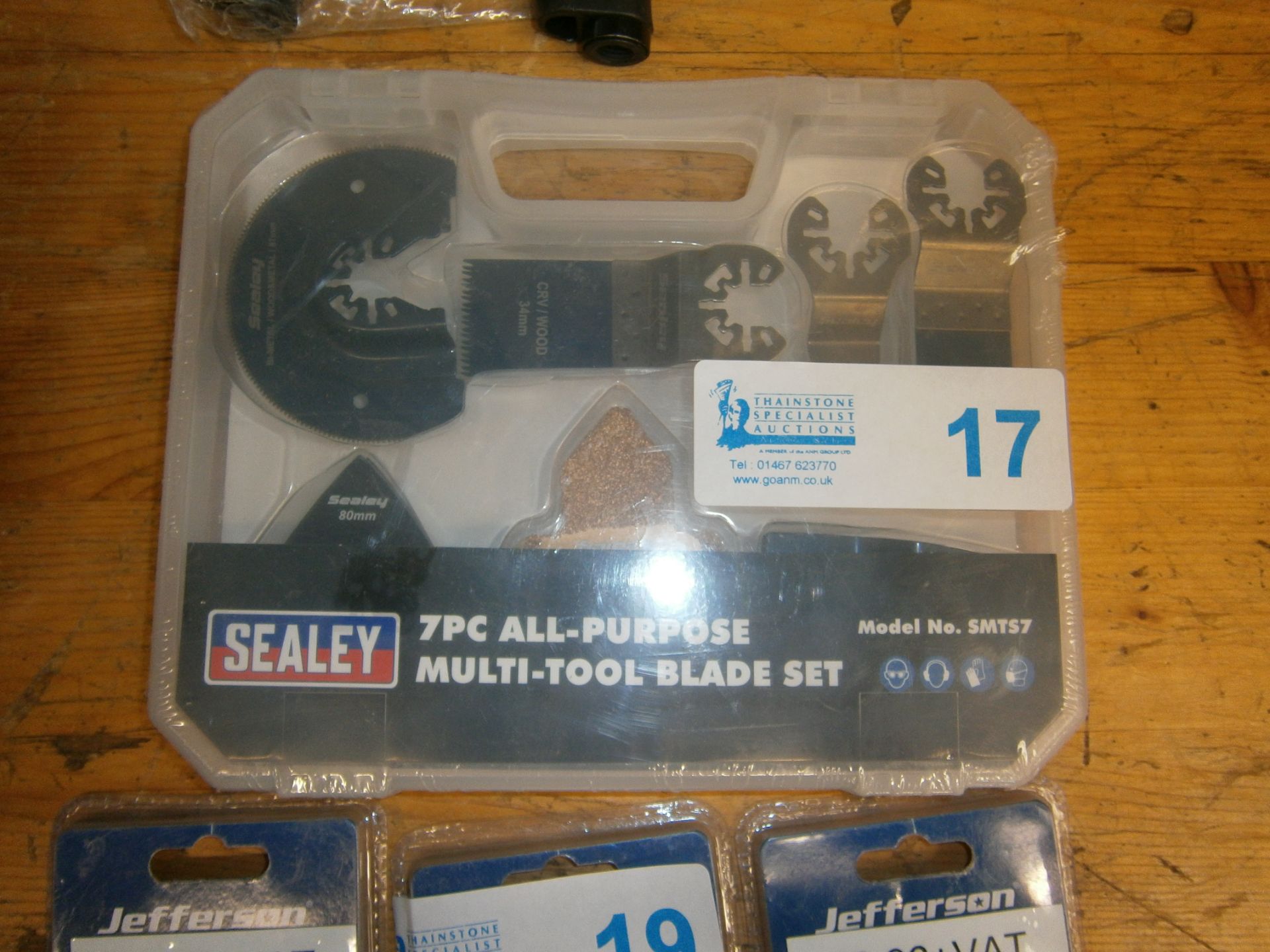 Sealey 7 Piece All-Purpose Multi Tool Blade Set