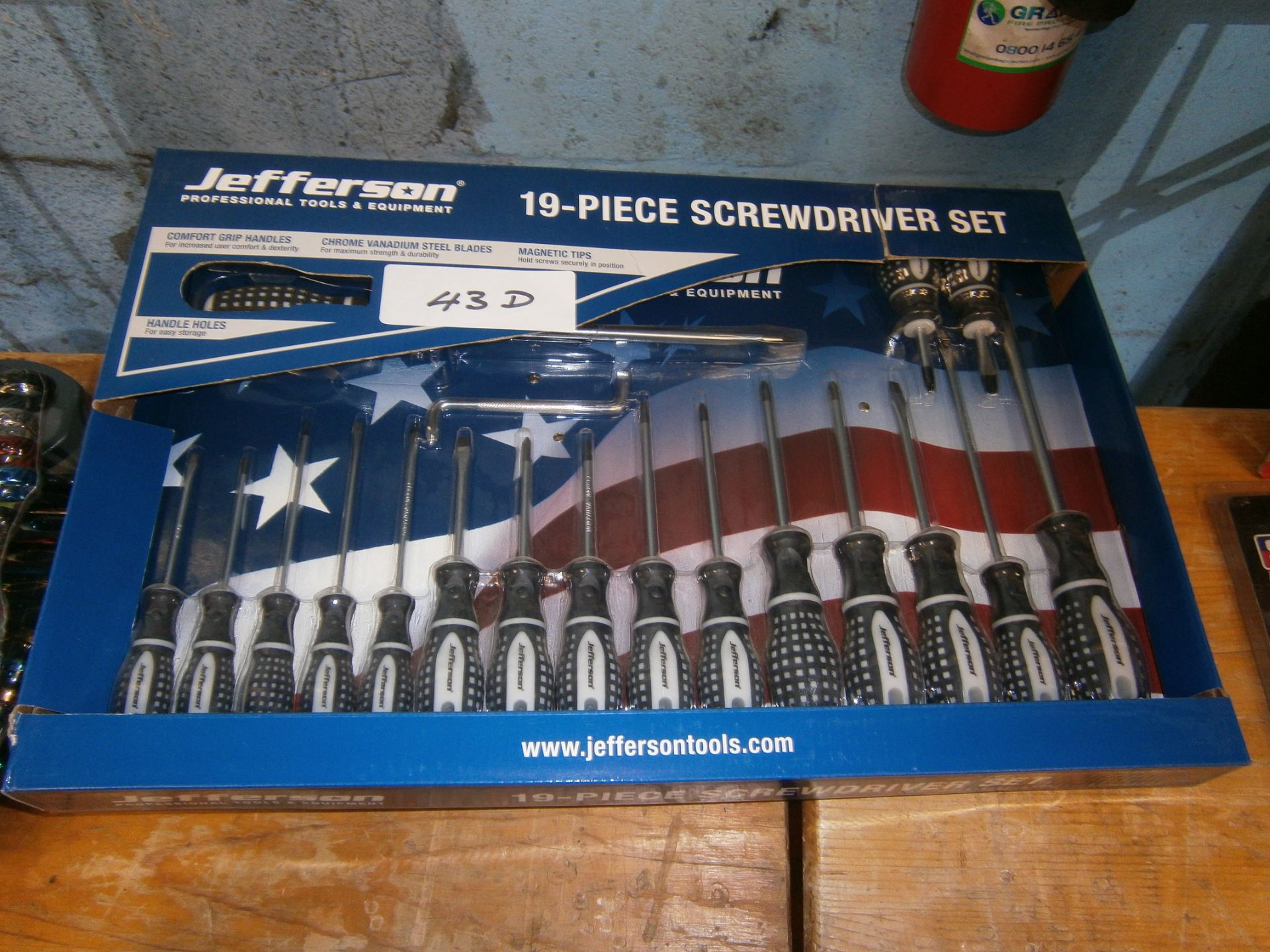 Jefferson 19 Piece Screwdriver Set