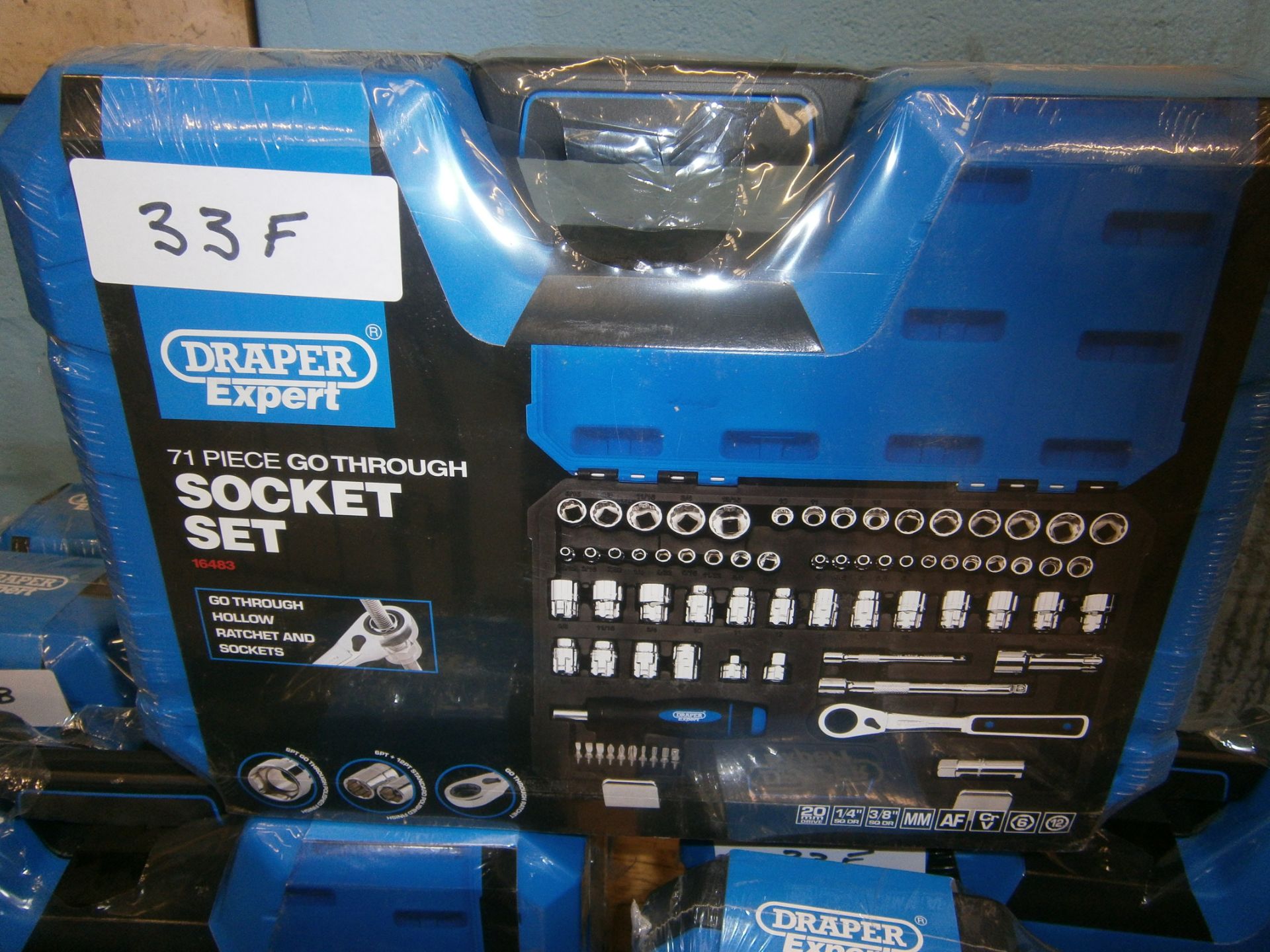 Draper Expert 71 Piece Go Through Socket Set