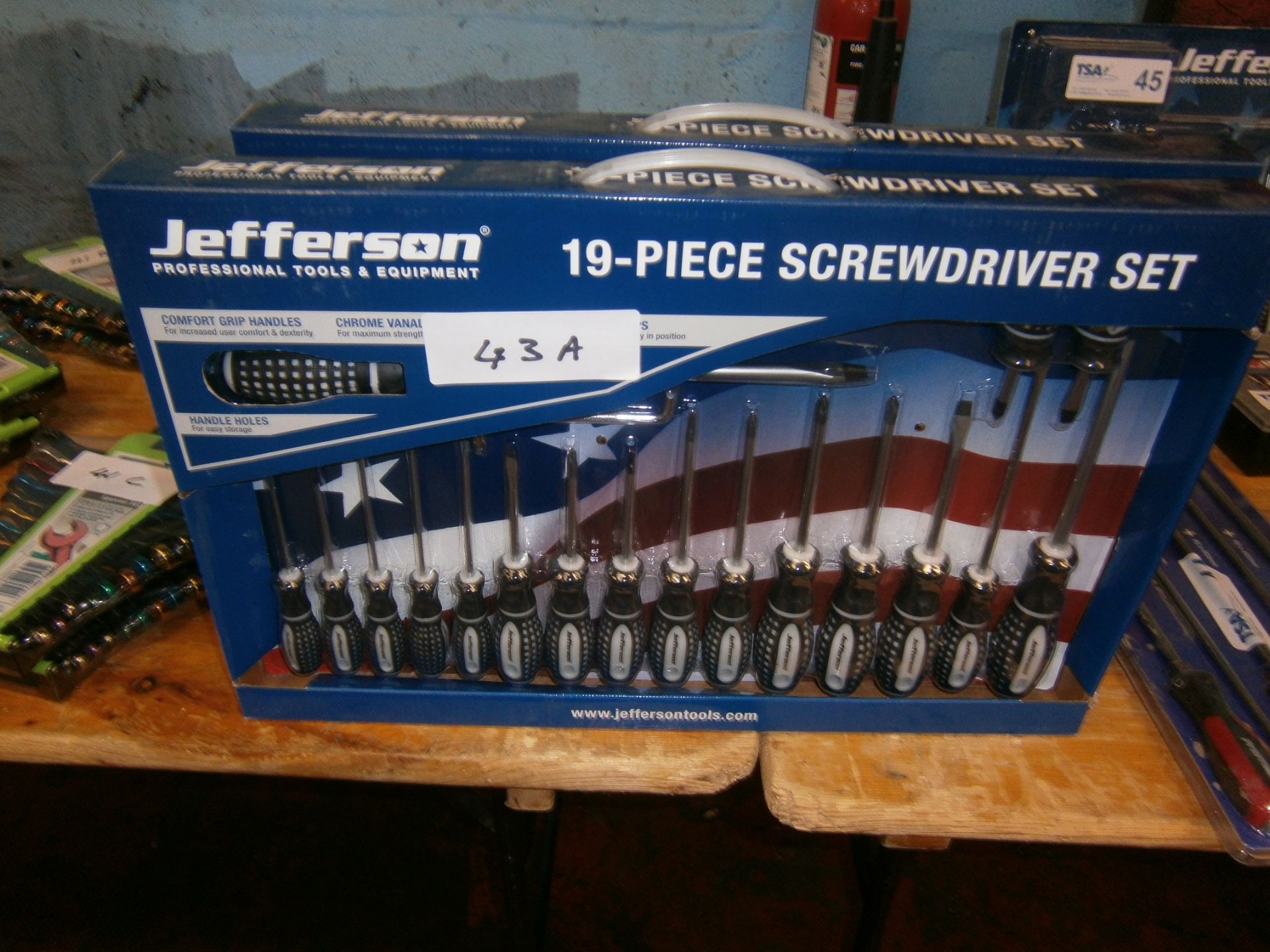 Jefferson 19 Piece Screwdriver Set