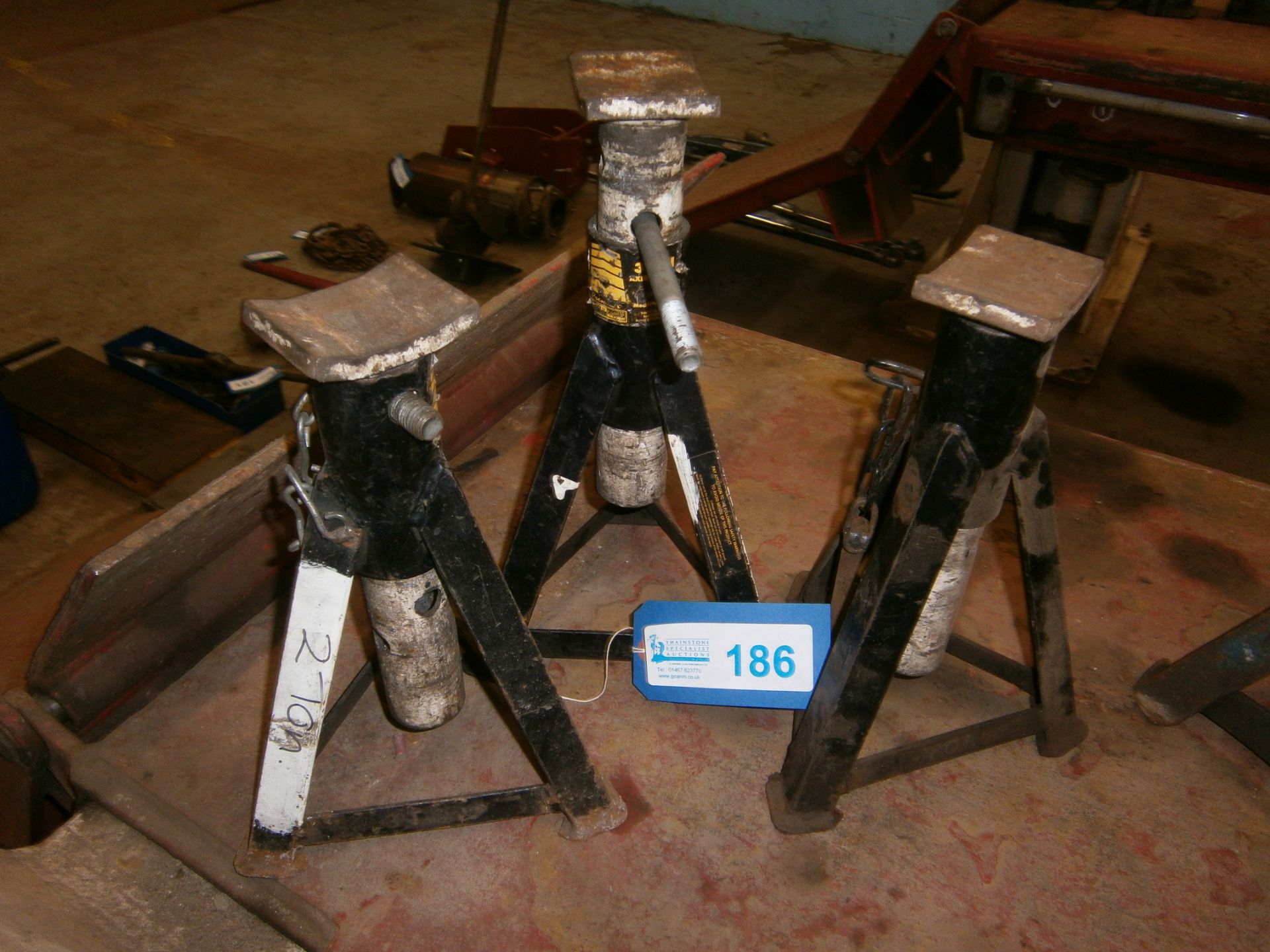 3 No. Various Axle Stands