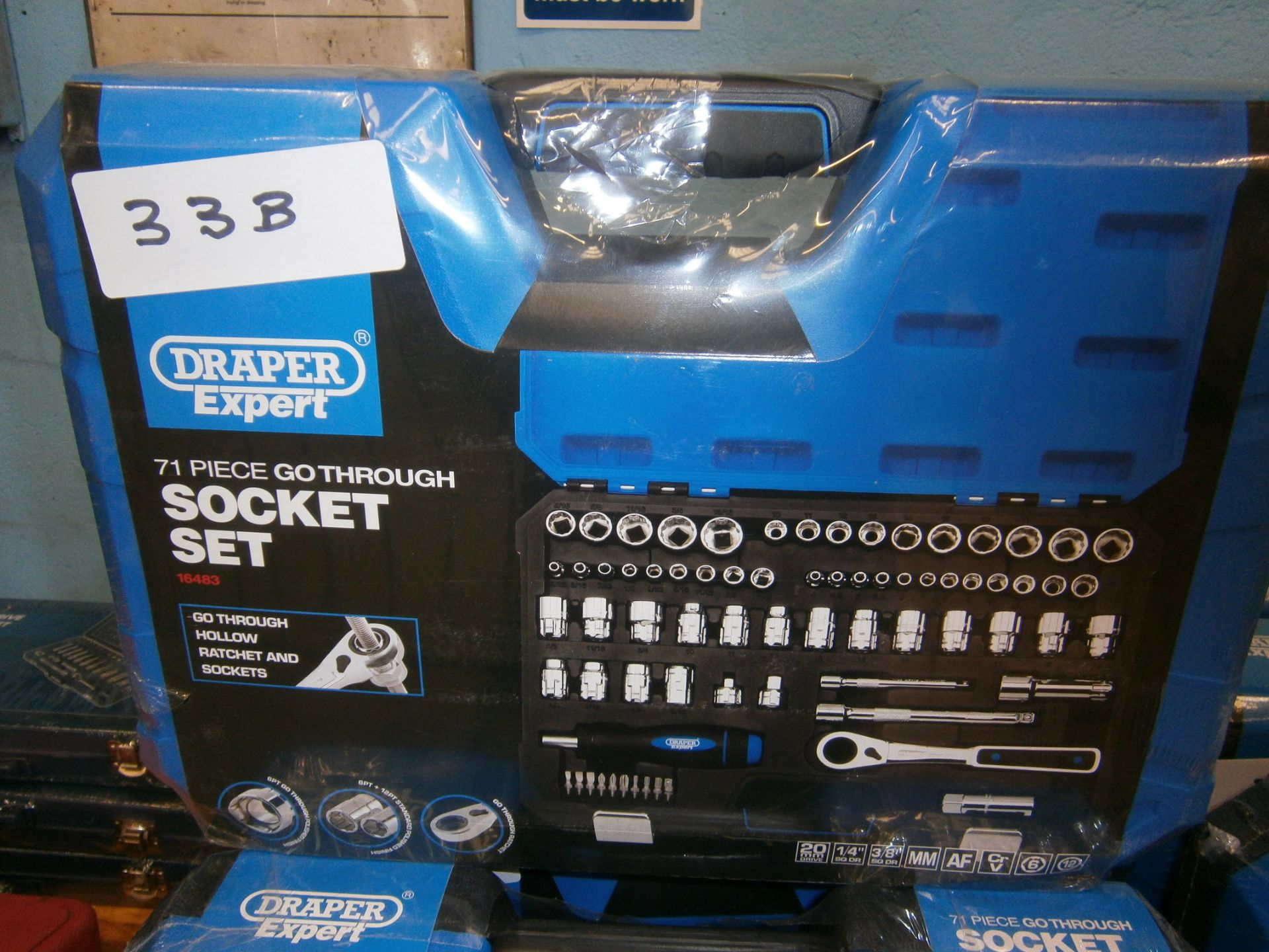 Draper Expert 71 Piece Go Through Socket Set