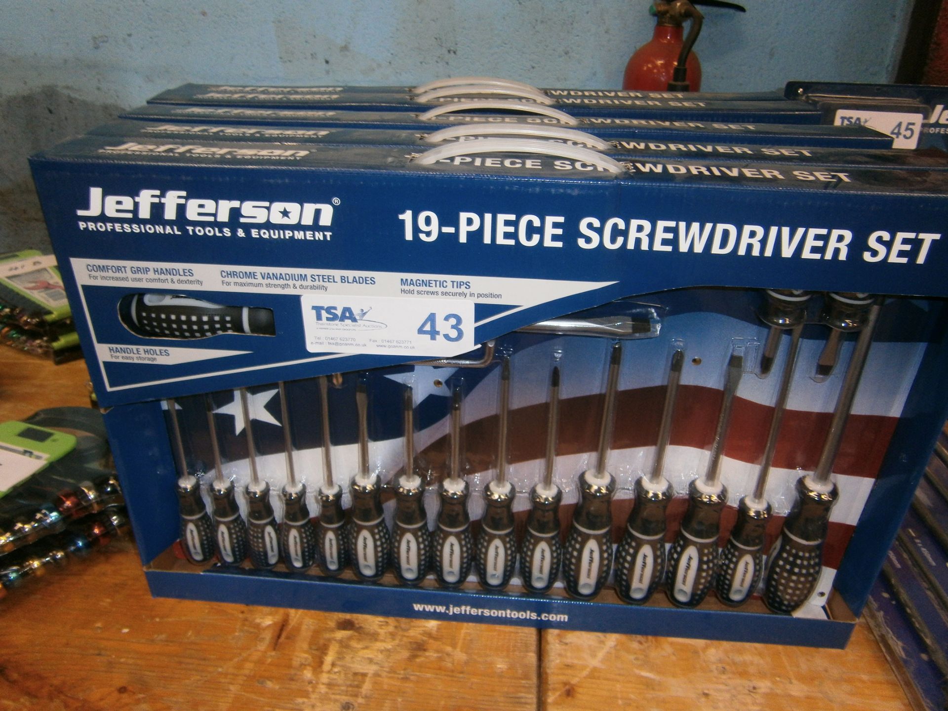 Jefferson 19 Piece Screwdriver Set