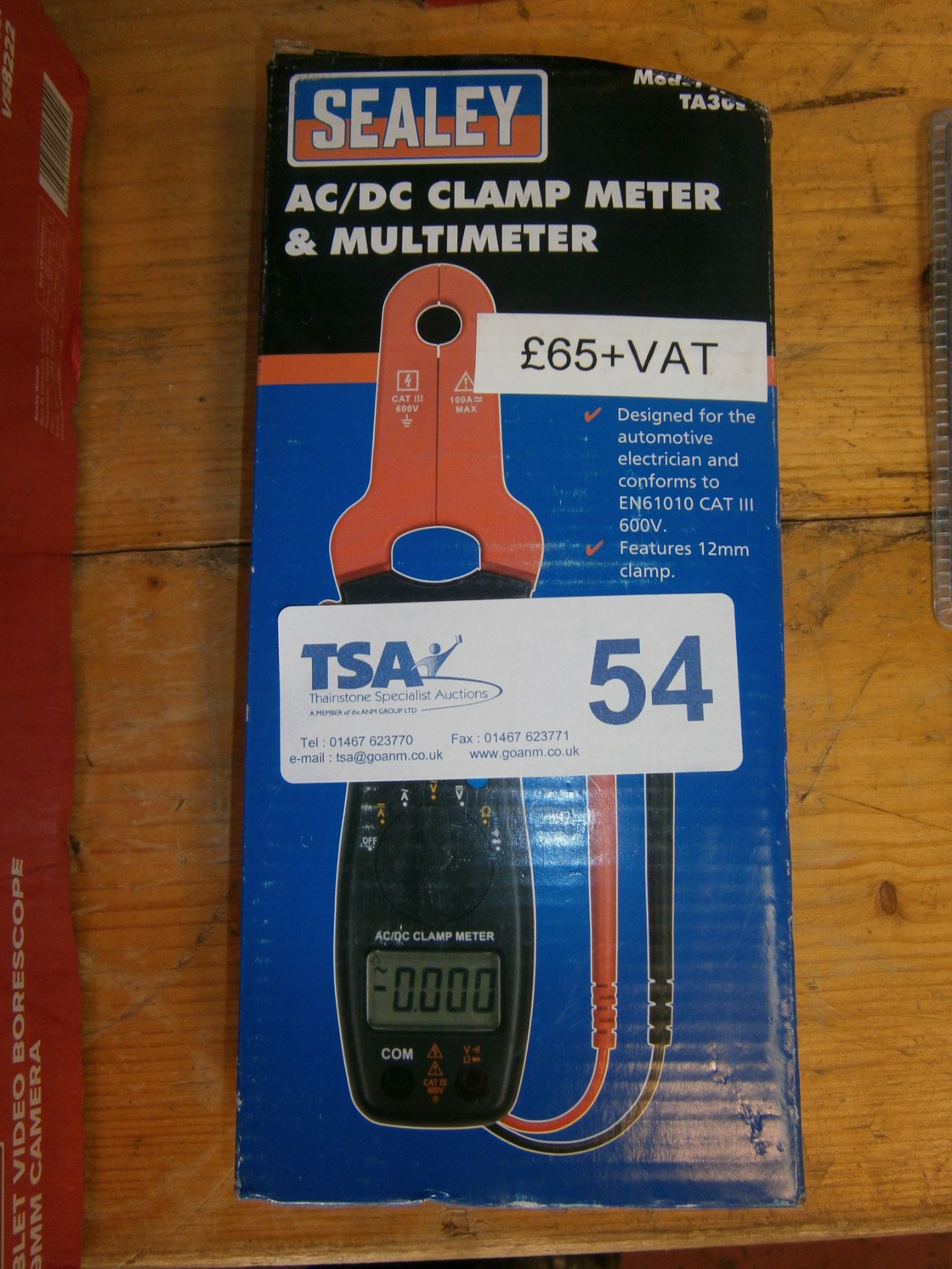 Sealey AC/DC Clamp Meter And Multimeter