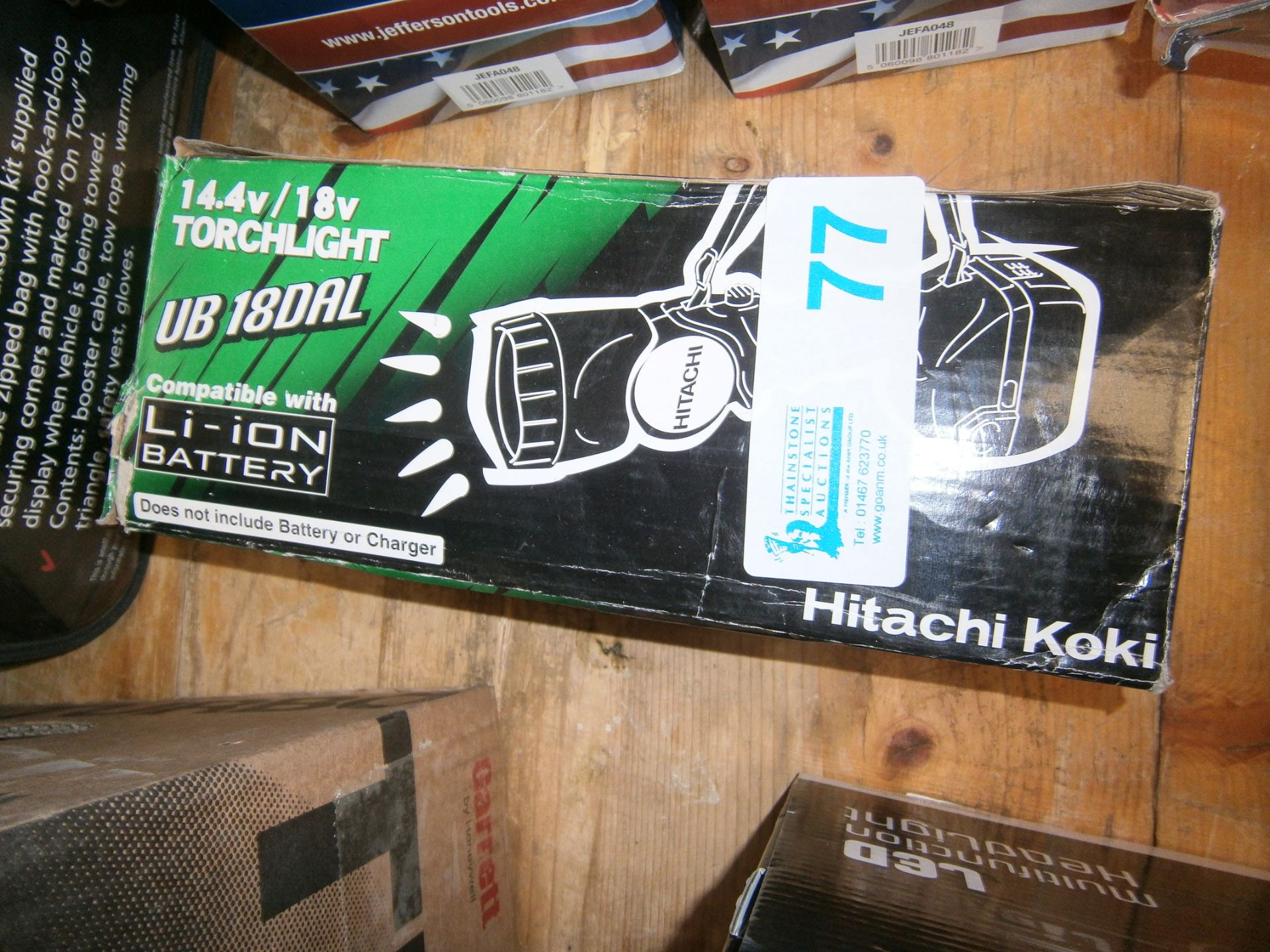 Hitachi 18v Torchlight