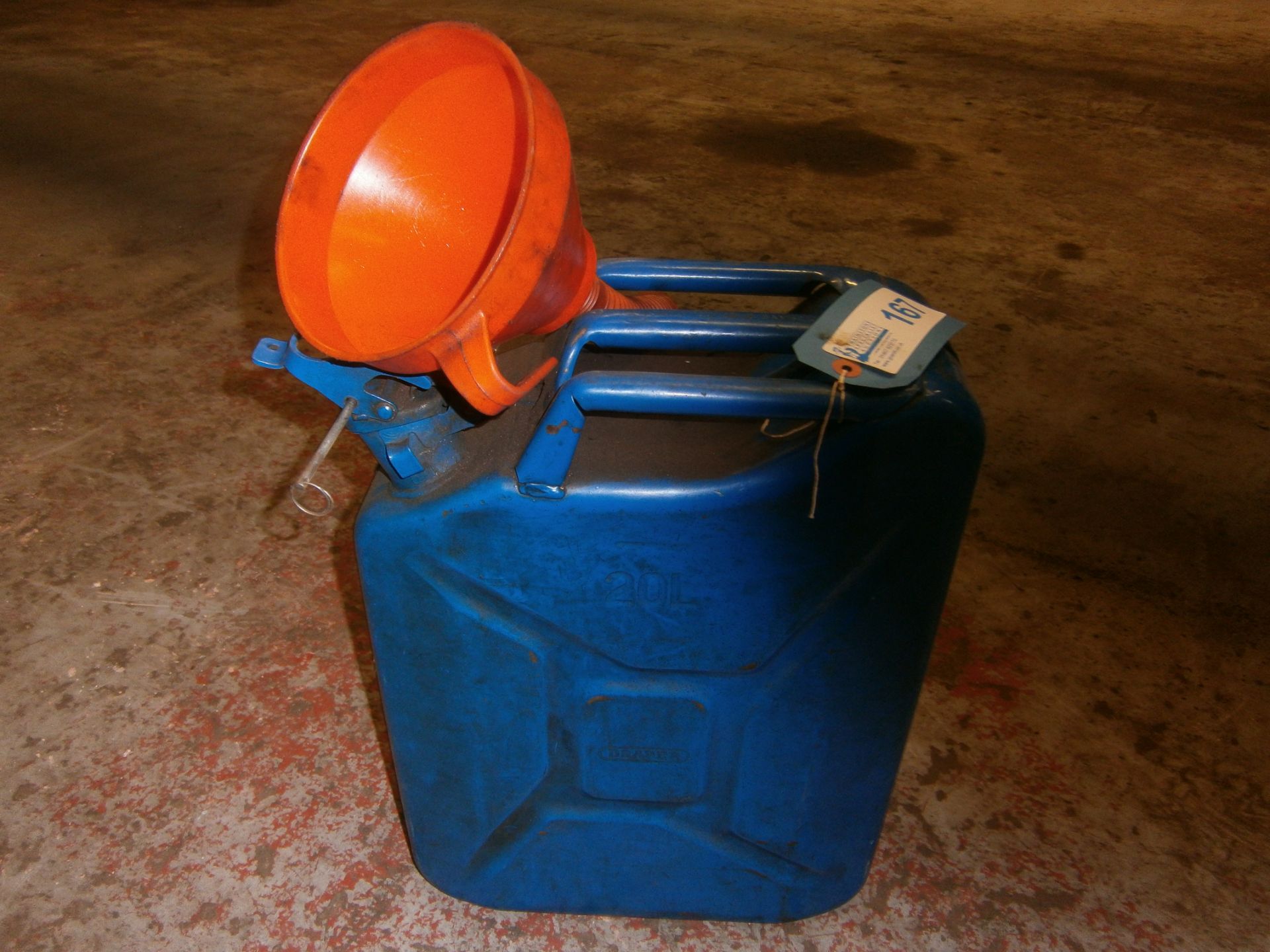 Draper 20 Litre Fuel Can cw Filler