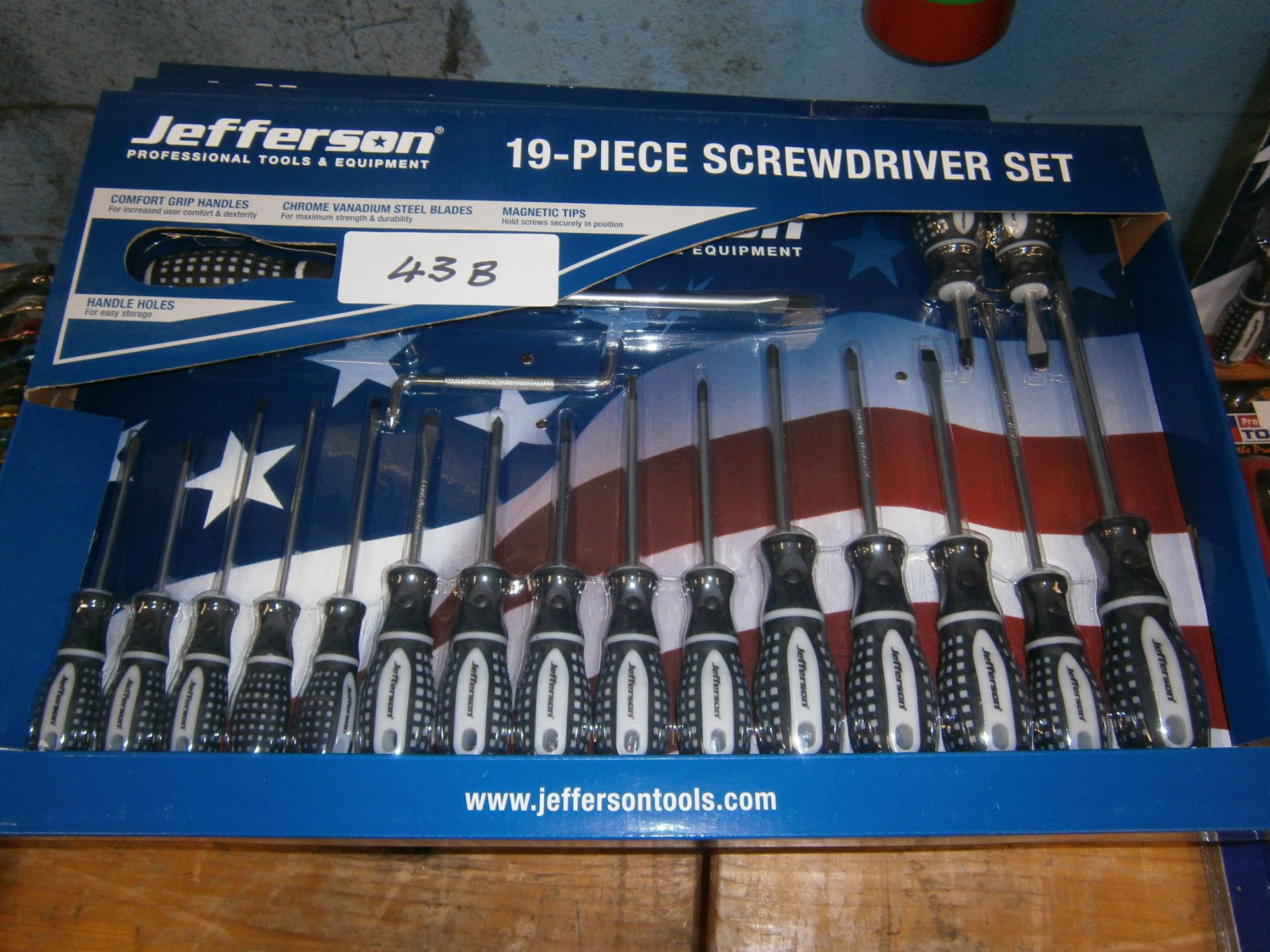 Jefferson 19 Piece Screwdriver Set