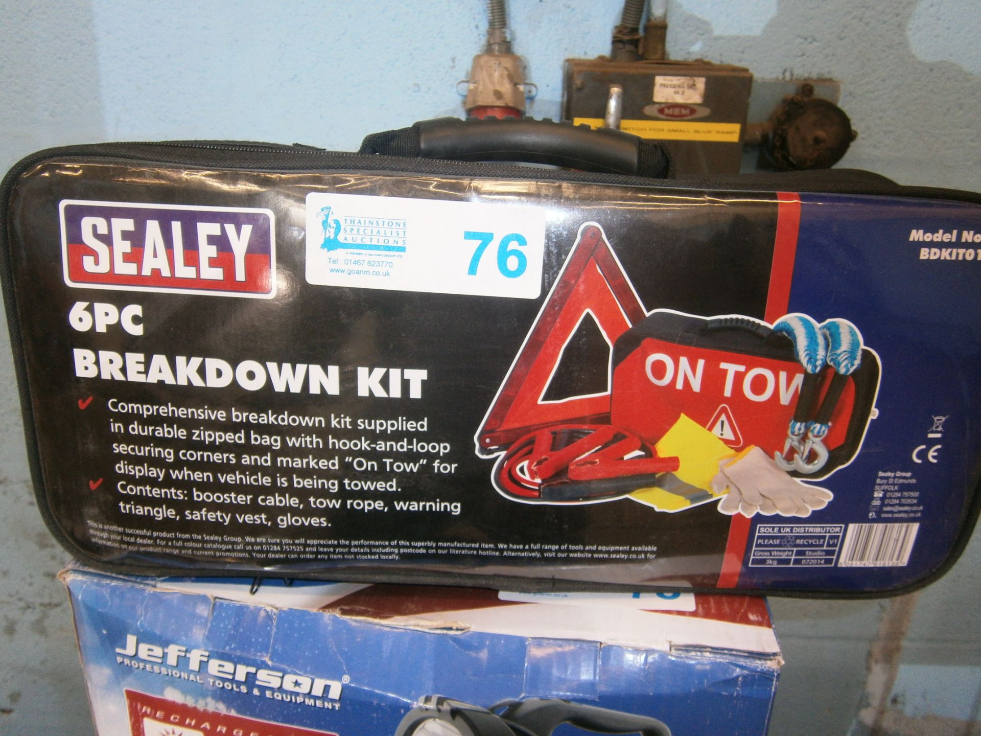 Sealey 6 Piece Breakdown Kit