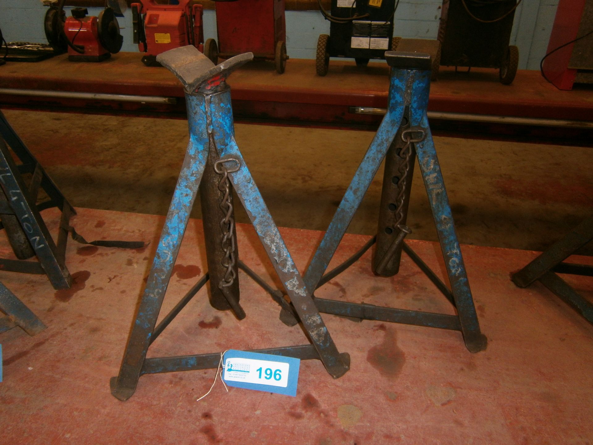 2 No. 4 Tonne Axle Stands