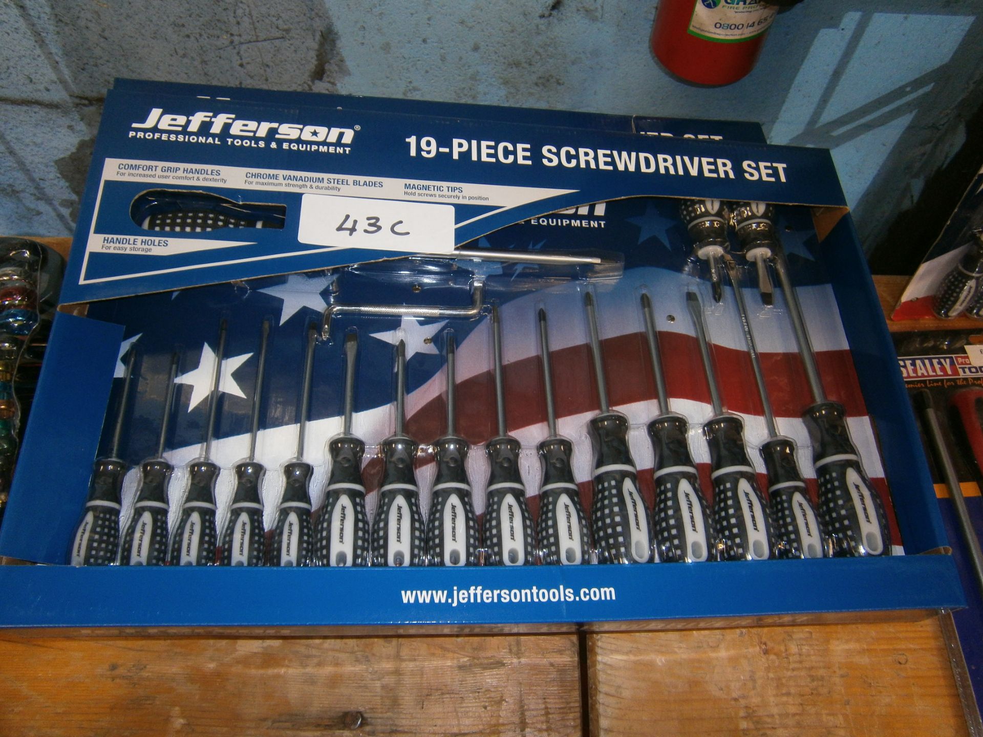 Jefferson 19 Piece Screwdriver Set