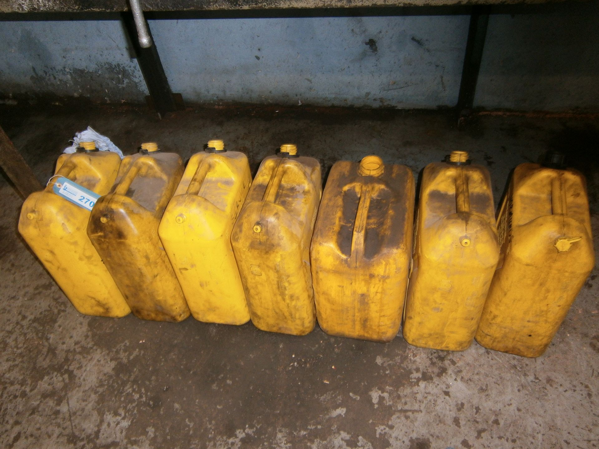 7 No. Various Fuel Containers