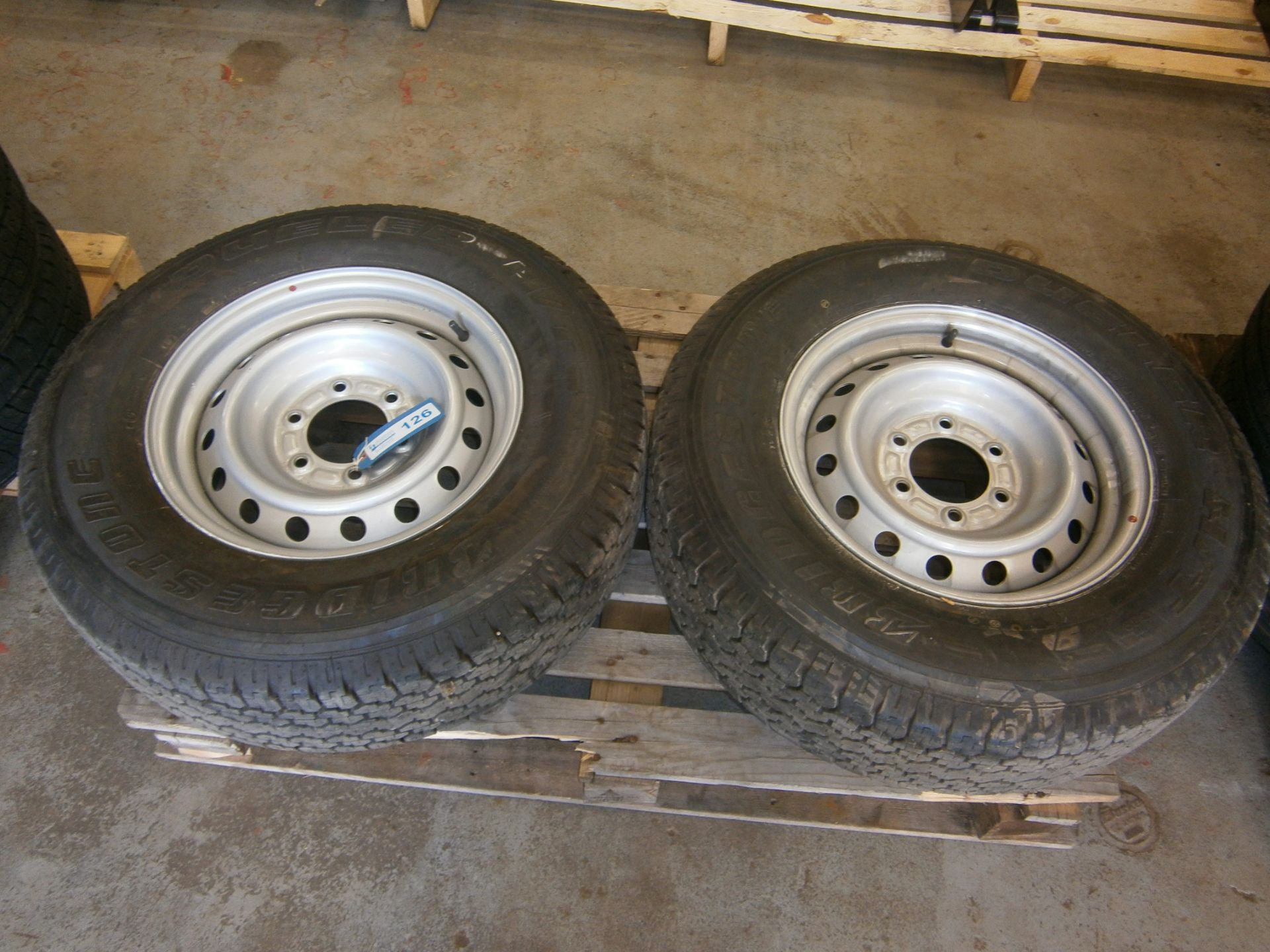 2 No. Wheels To Fit Isuzu DMax With Bridgestone 245/70/R16