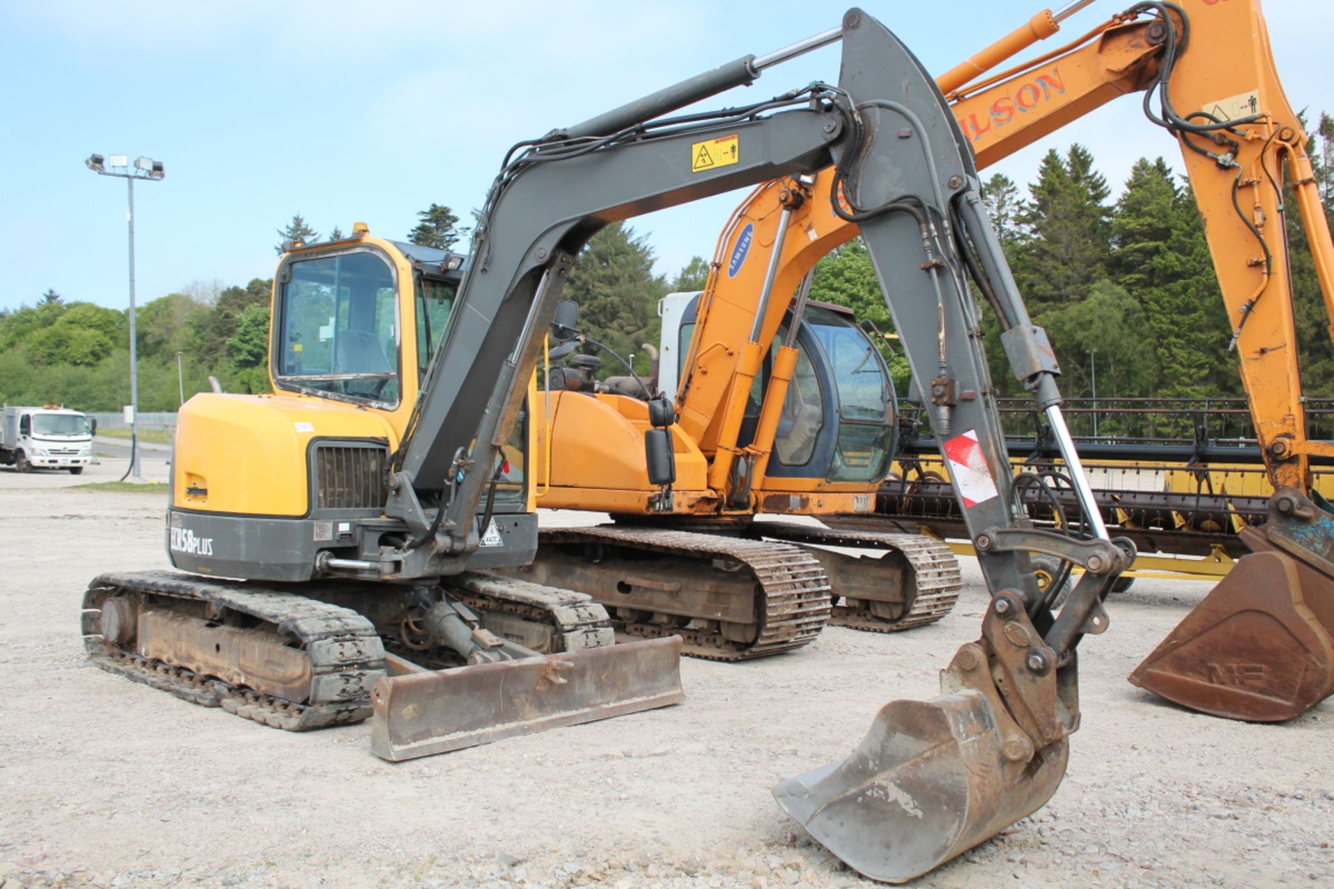 Volvo ECR58 5T Digger, Year 2007, Displays 3464 hours, + VAT