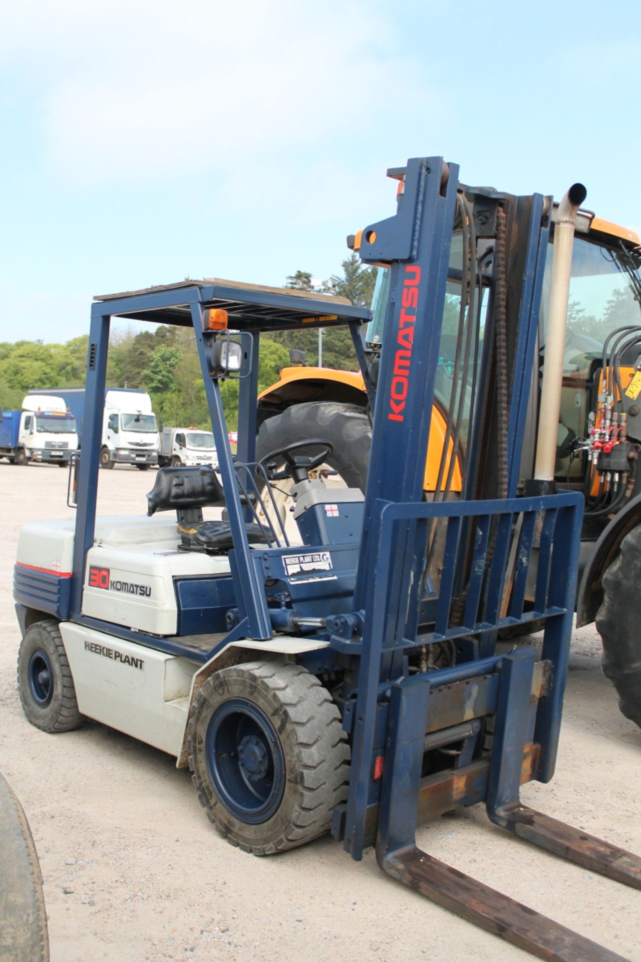 Komatsu 3t Forklift, 5% + VAT Buyers fee, + VAT