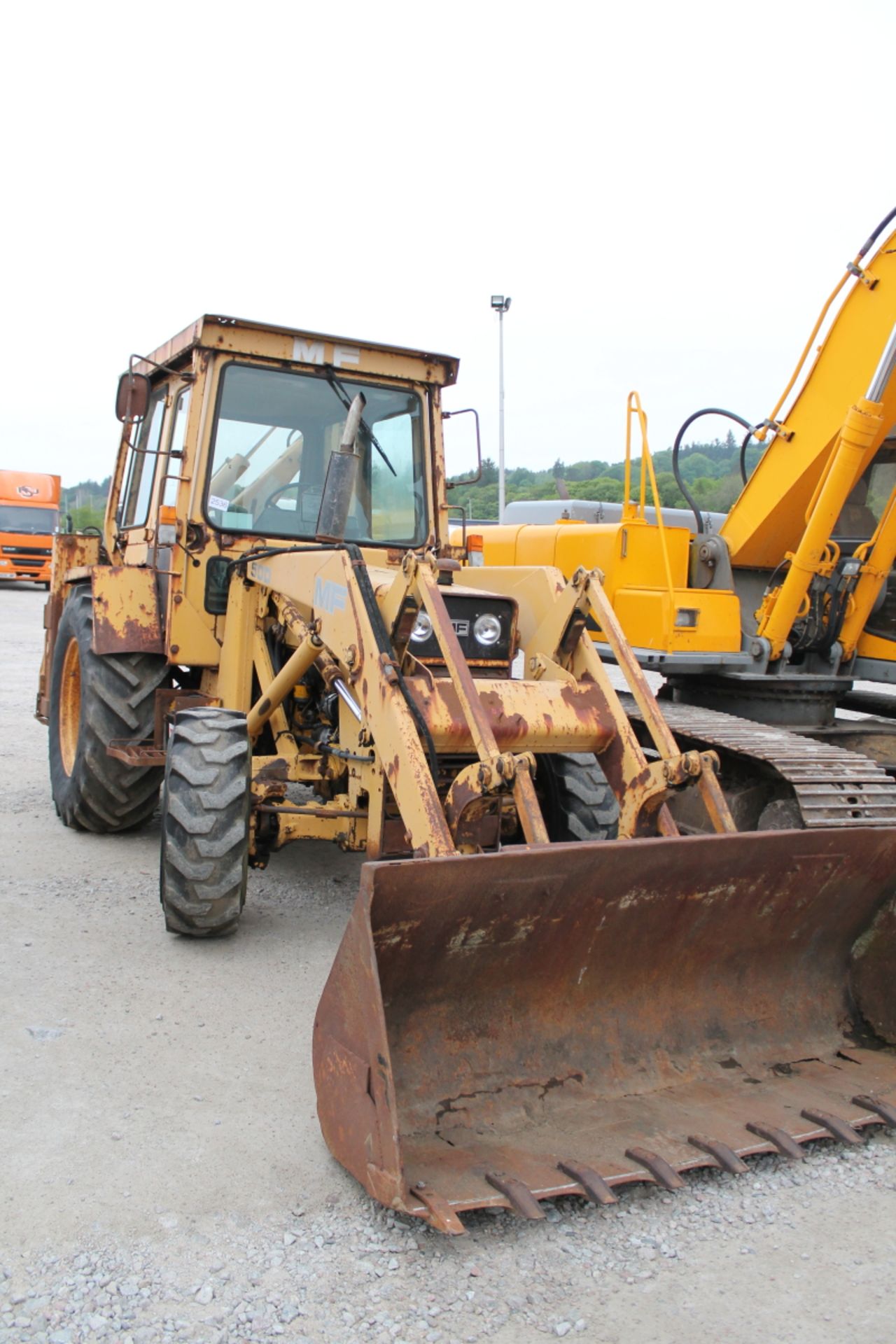 Massey Ferguson 50H Digger 4WD, + VAT