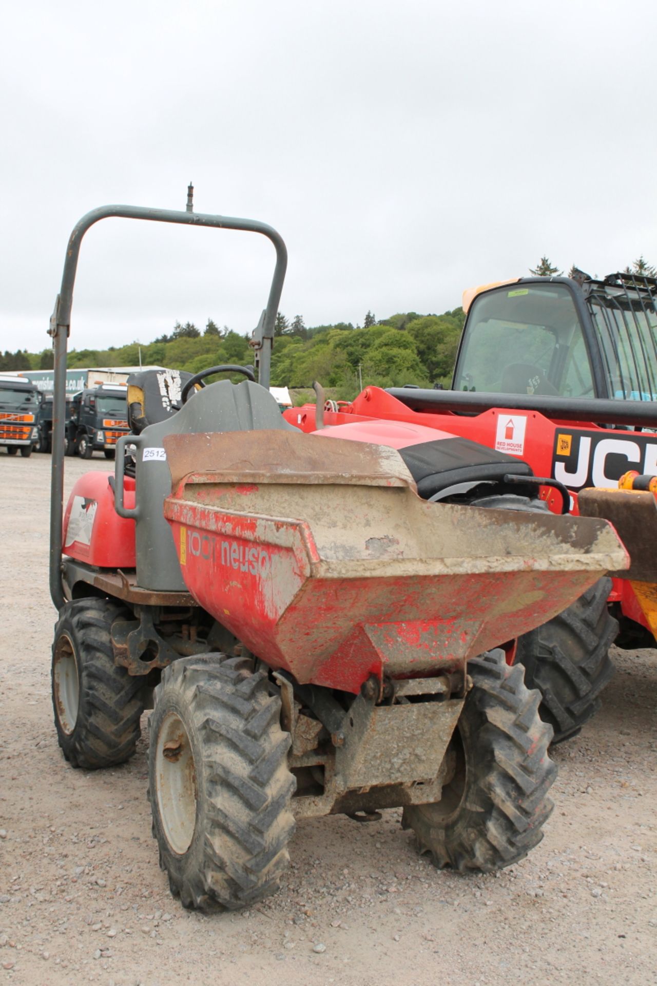 Neuson 1 T Dumper, Year 2008, Displays 2533 hours, Manual in P/C, + VAT, Company Direct Due To Closu