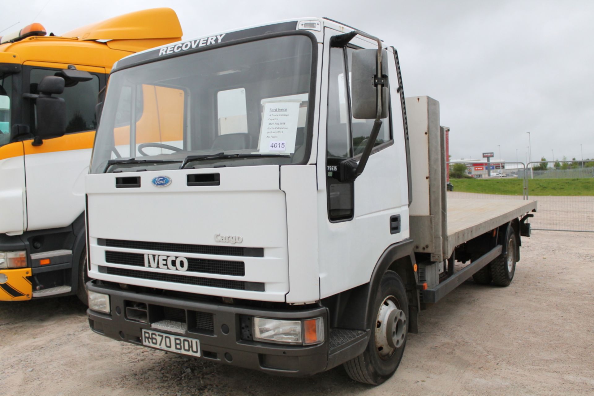 Iveco Ford New Cargo 75e15 D - 5861cc 2 Door Truck - Image 2 of 3