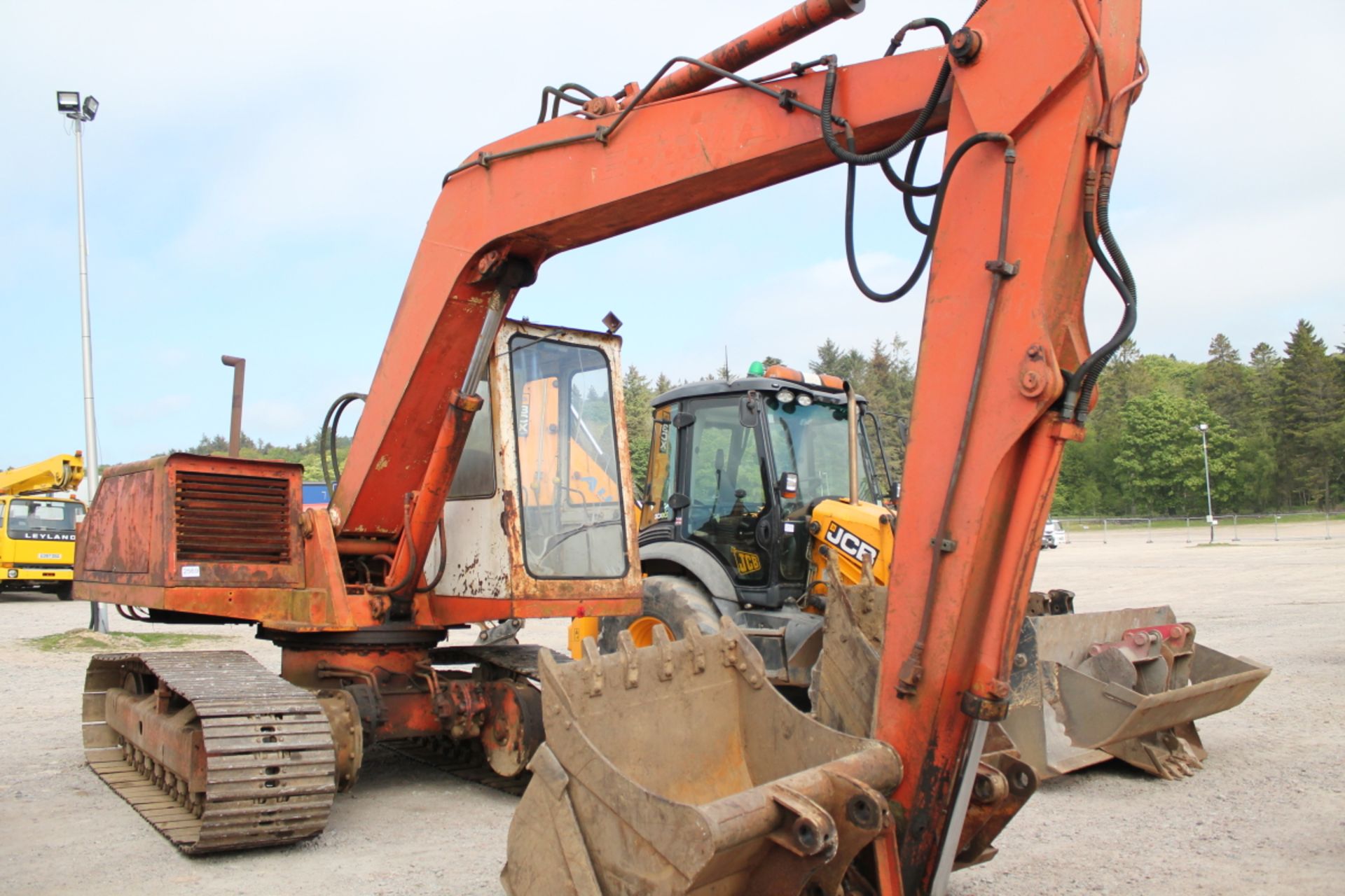 Priestman 14t digger, No VAT