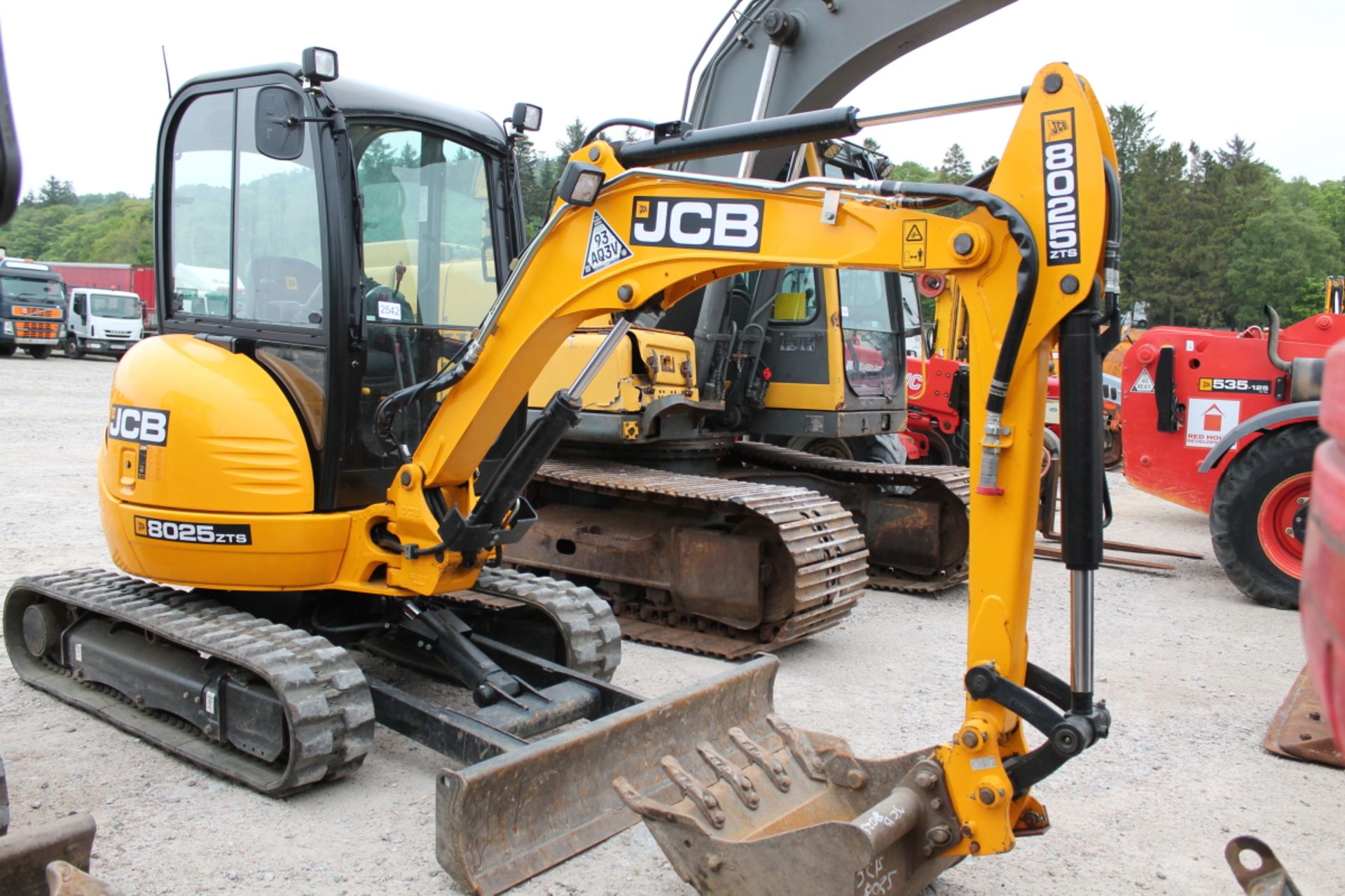 JCB 8025 ZTS, Year 2017 , Displays 287 hours, Serial no 7619, +VAT