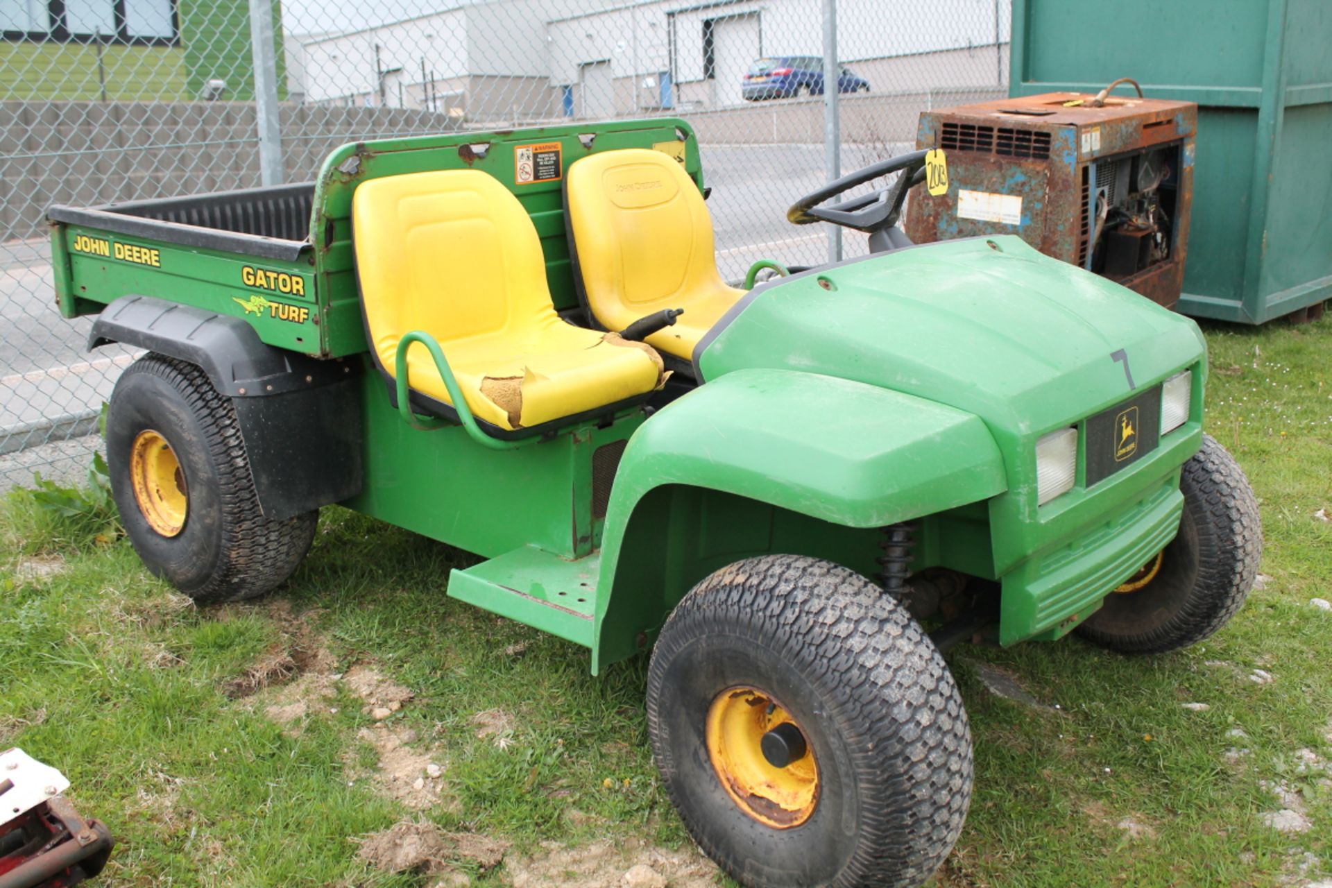 JOHN DEERE GATOR MANUAL & KEY IN P/CABIN