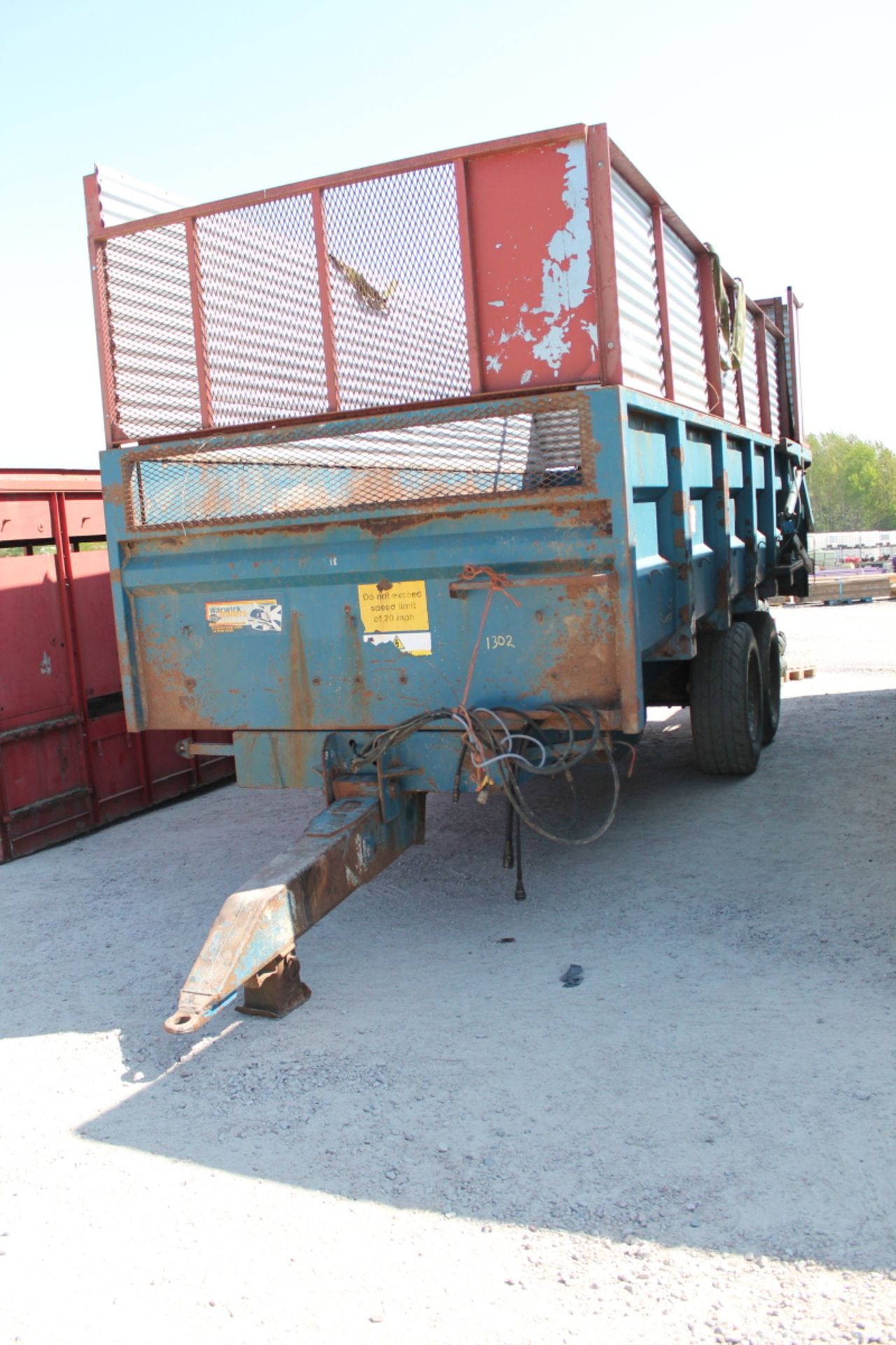 WARWICK 14 TON TRAILER