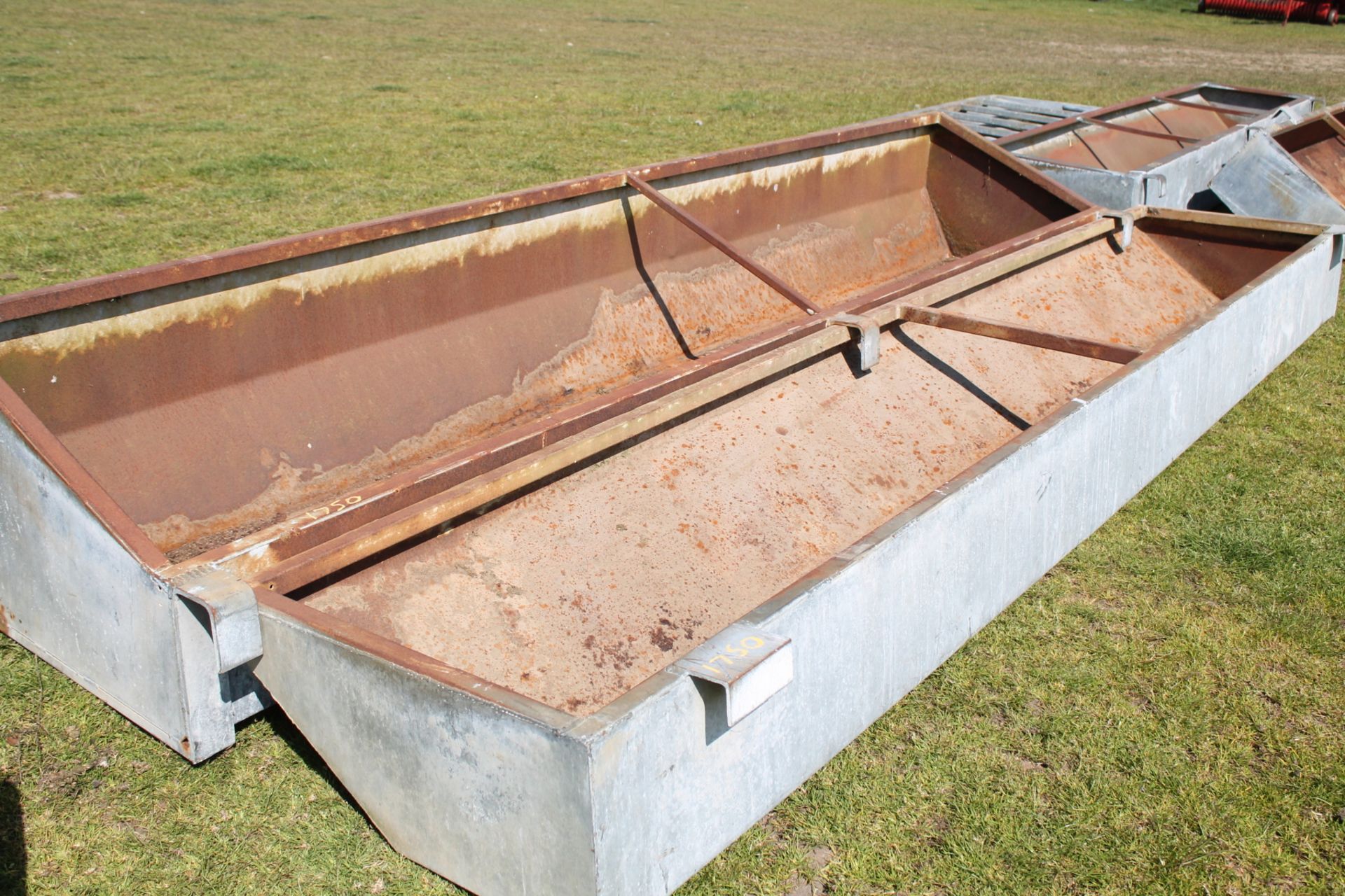 2 CATTLE TROUGHS