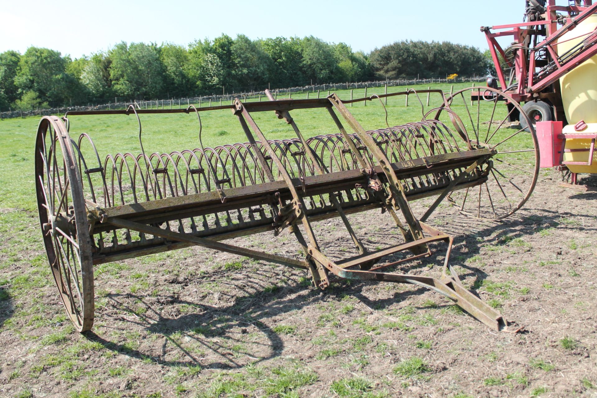 ANTIQUE HAY RAKE