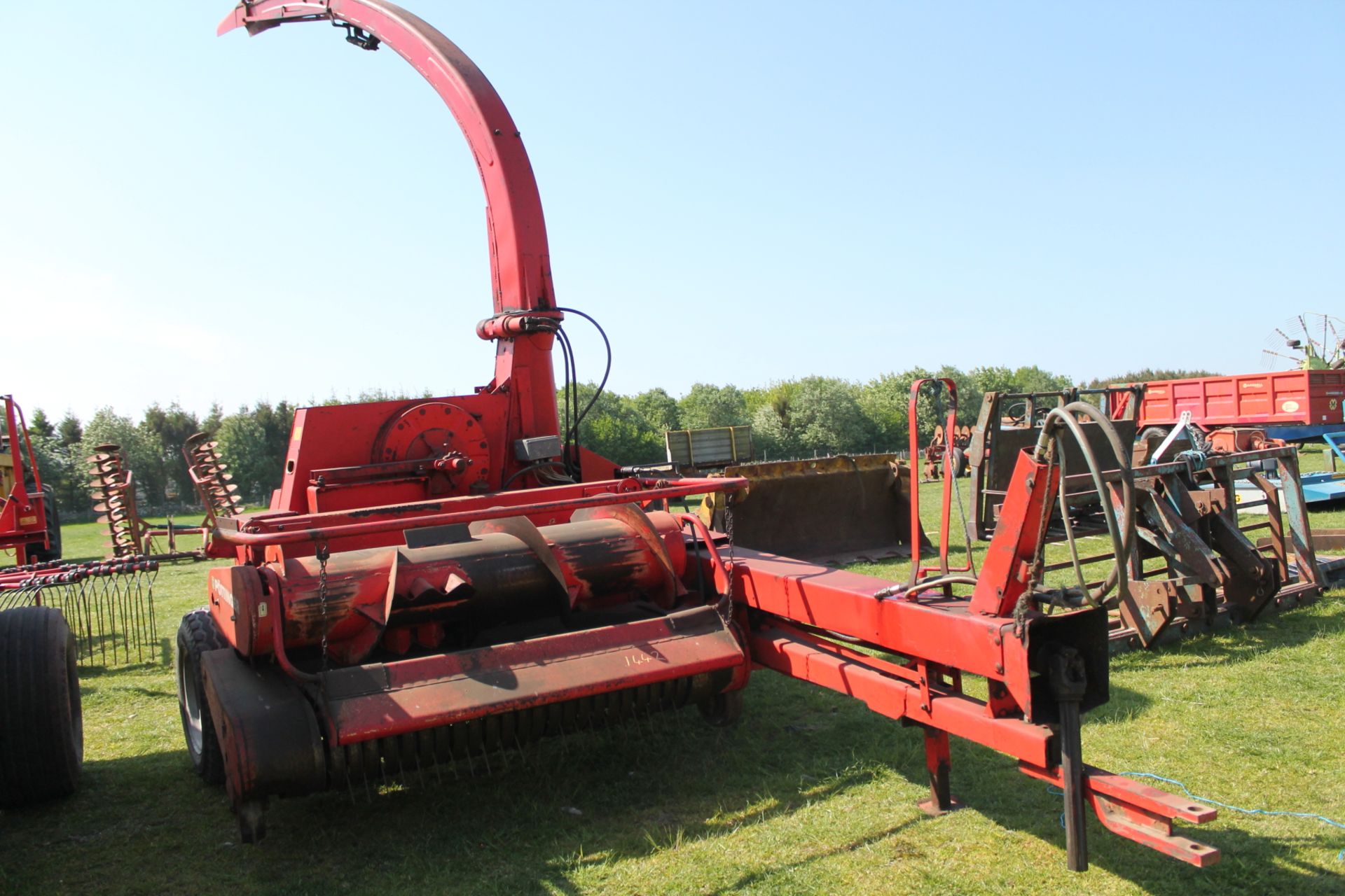 POTTINGER MEX 6 FORAGE HARVESTER WITH PTO