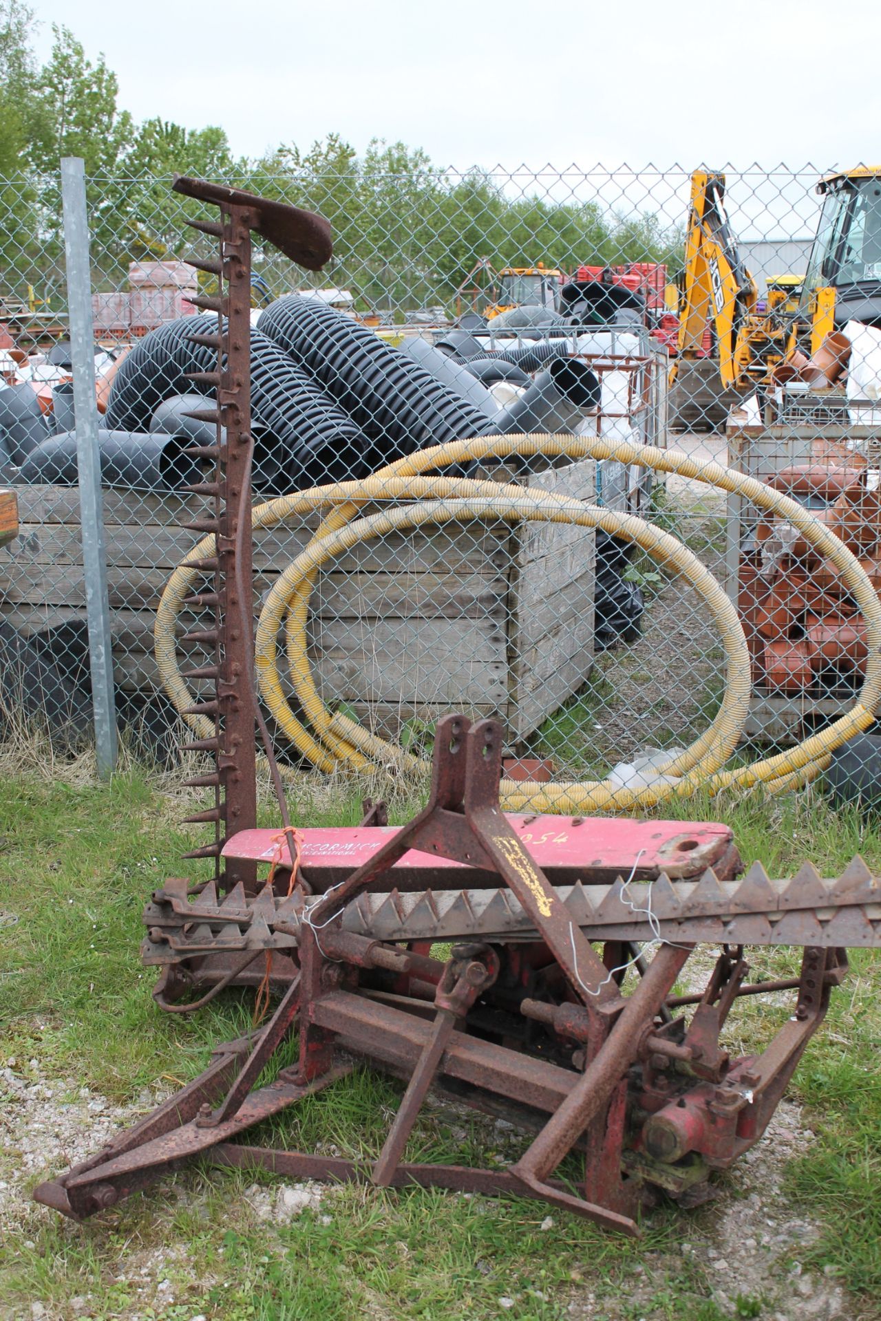 MCCORMICK FINGER BAR MOWER