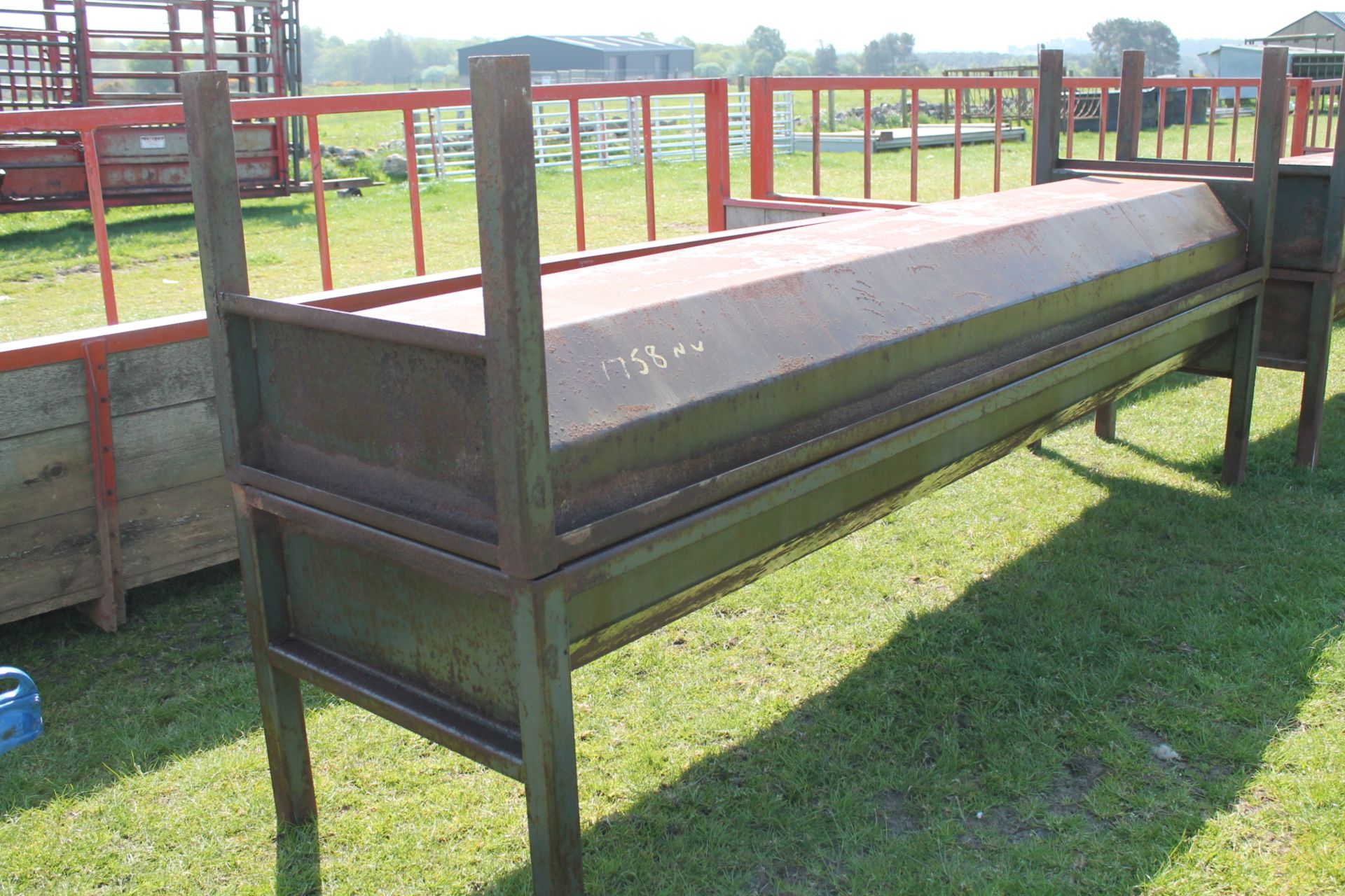 2 X 10 FT CATTLE TROUGHS