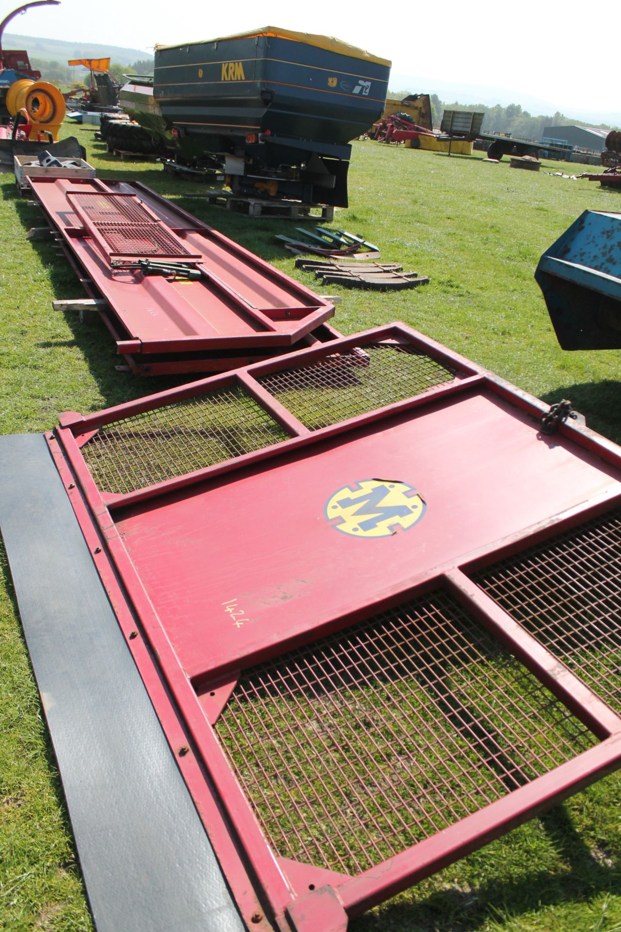 COMPLETE SILAGE SIDES FOR MARSHALL TRAILER