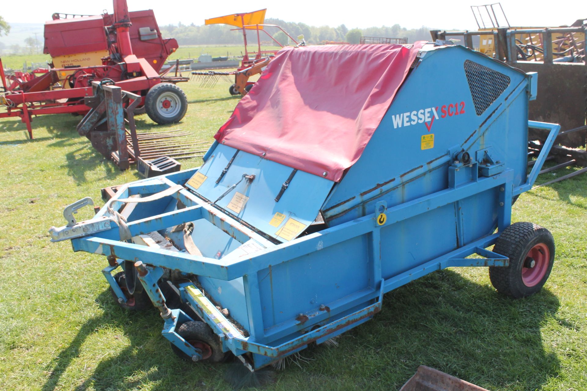 WESSEX SWEEPER/COLLECTOR WITH 2 PTO'S