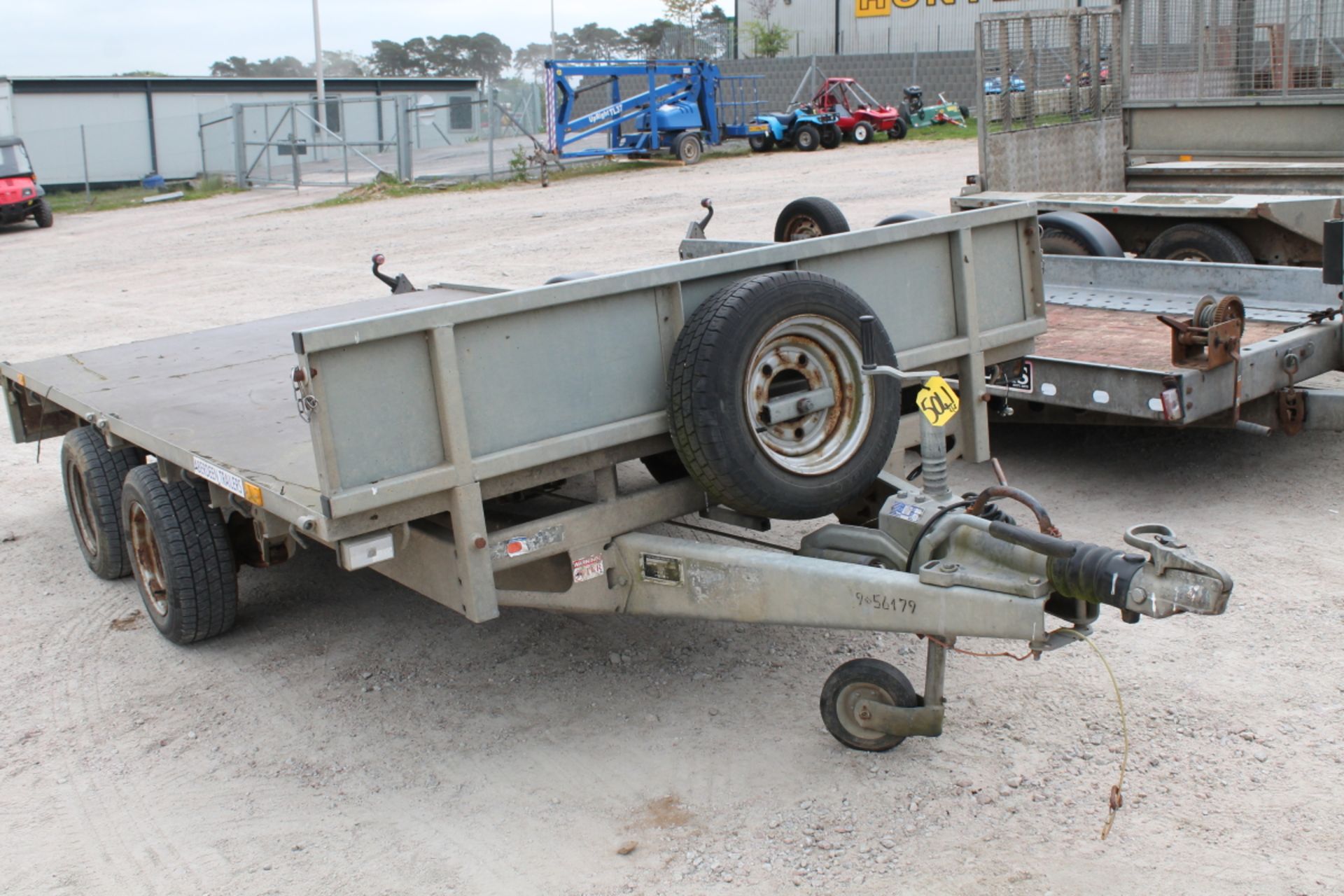 IW 10FOOT FLATBED TRAILER