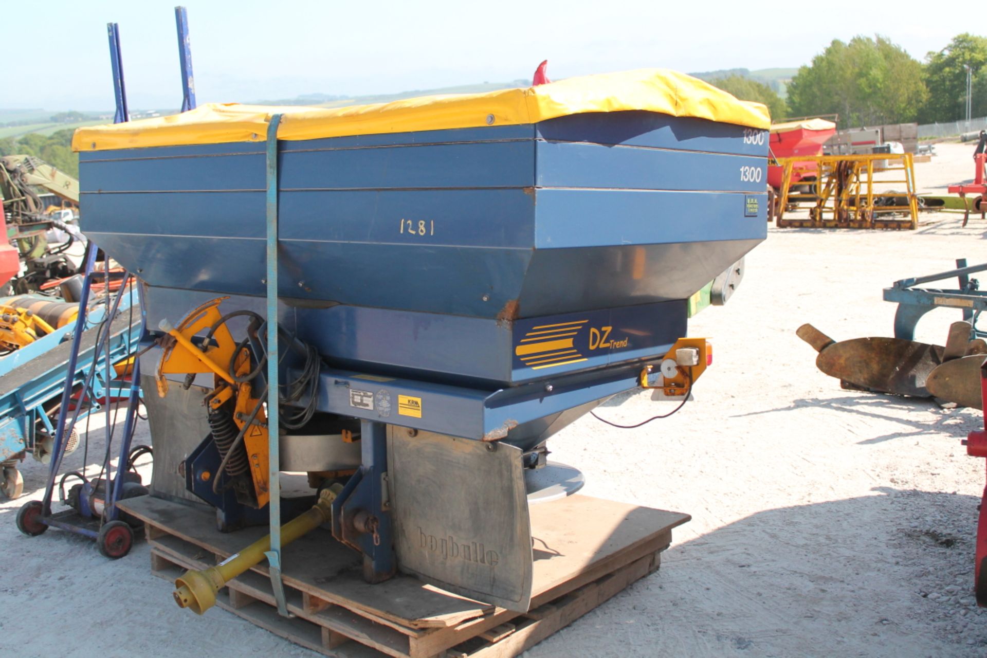KRM MANURE SPREADER WITH PTO