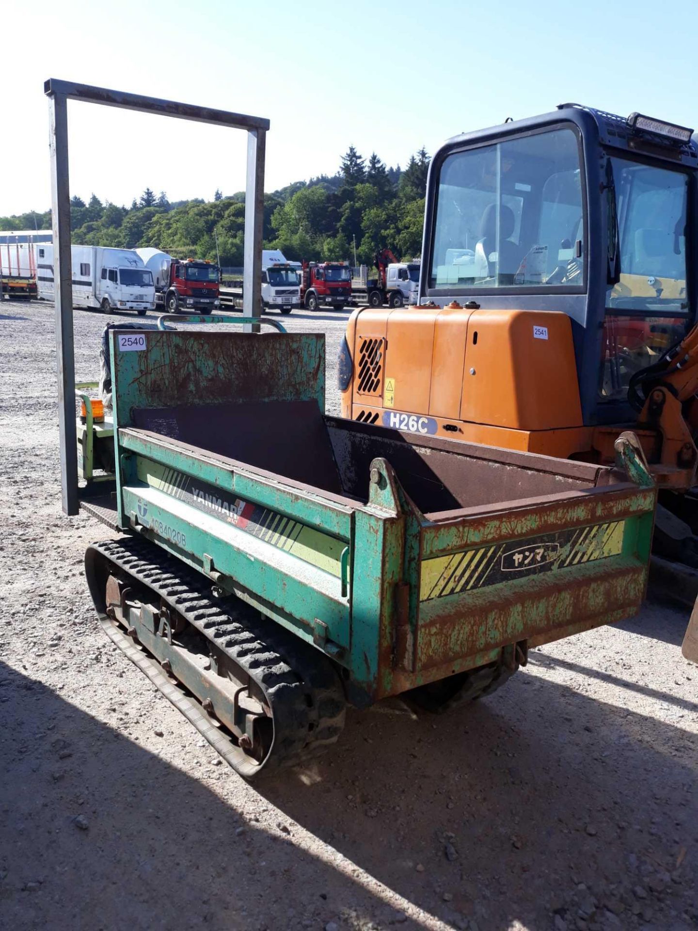 Yanmar tracked dumper C10R, + VAT,