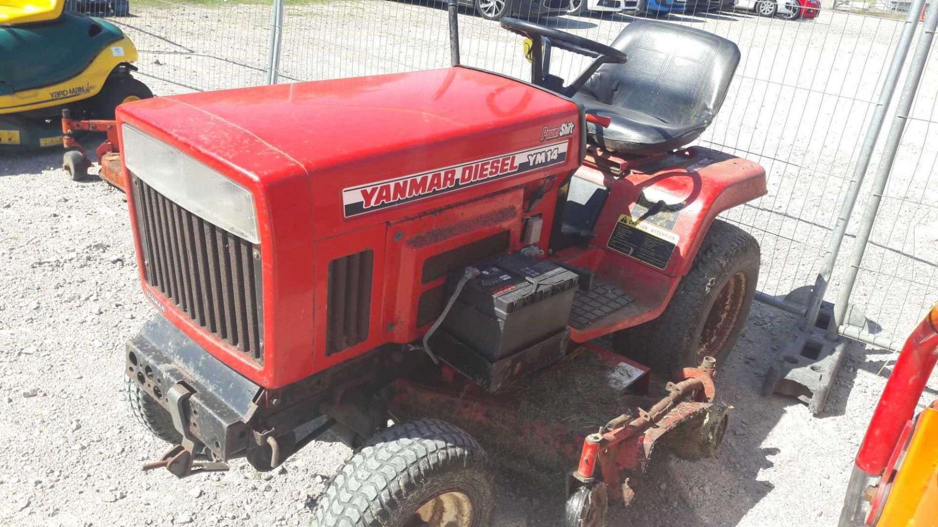 YANMAR RIDE ON MOWER - Image 2 of 2