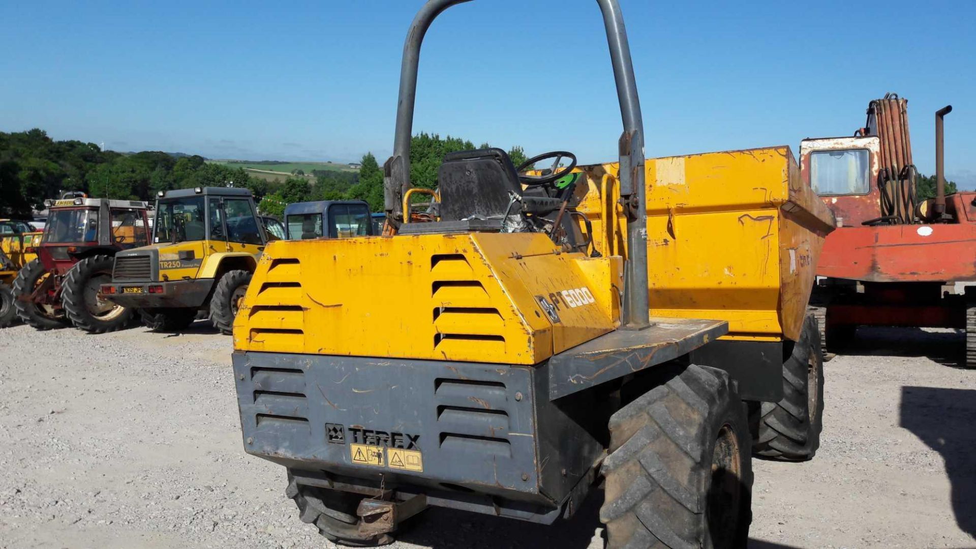 Terex 6 ton Dumper, + Vat - Image 3 of 5