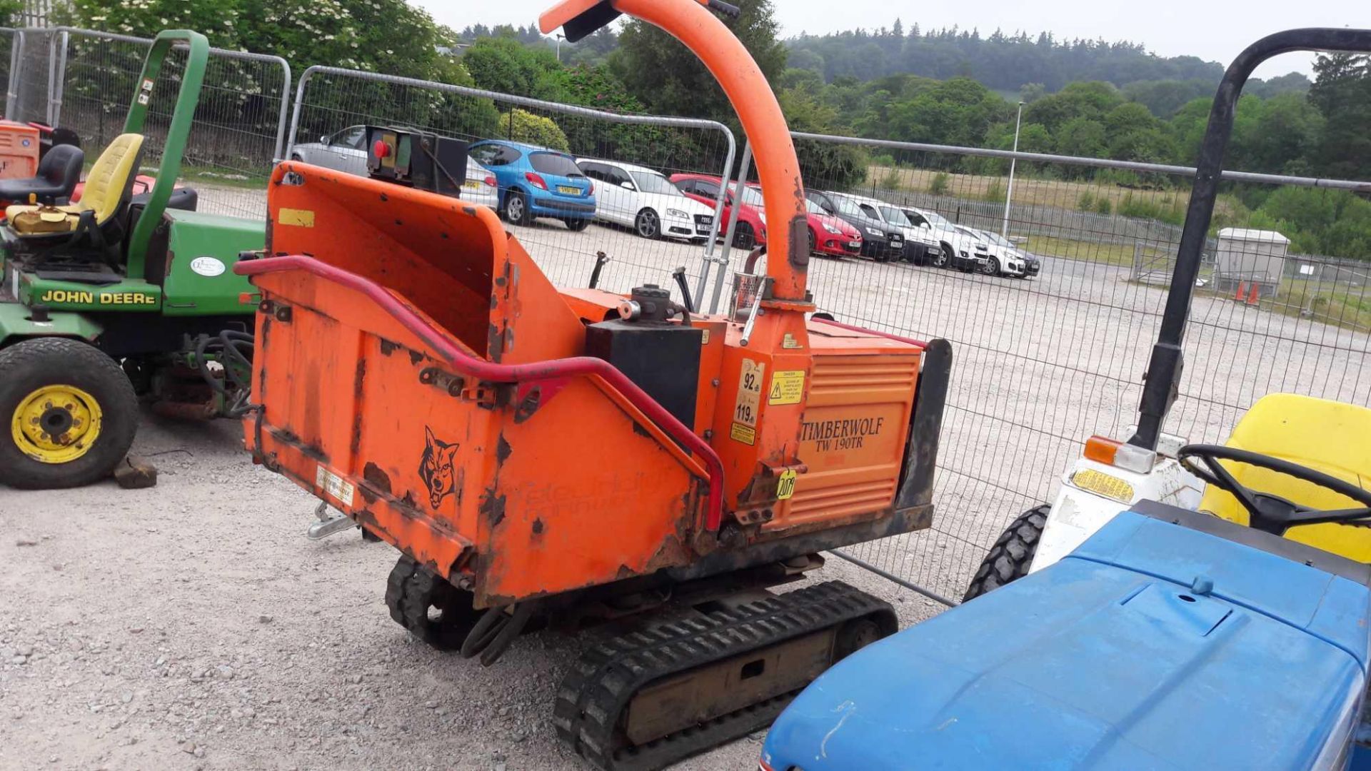 TIMBERWOLF CHIPPER,TW190TR. 2300 HRS APPROX, KEY IN PC - Image 2 of 2