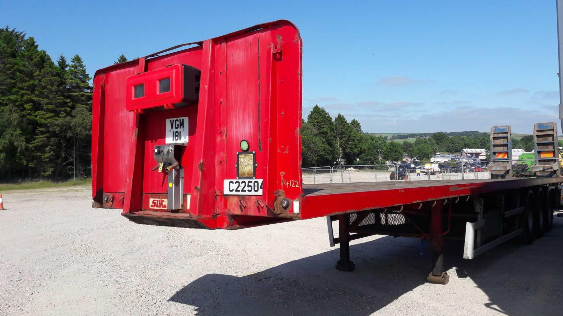 SDC FLAT BED TRAILER