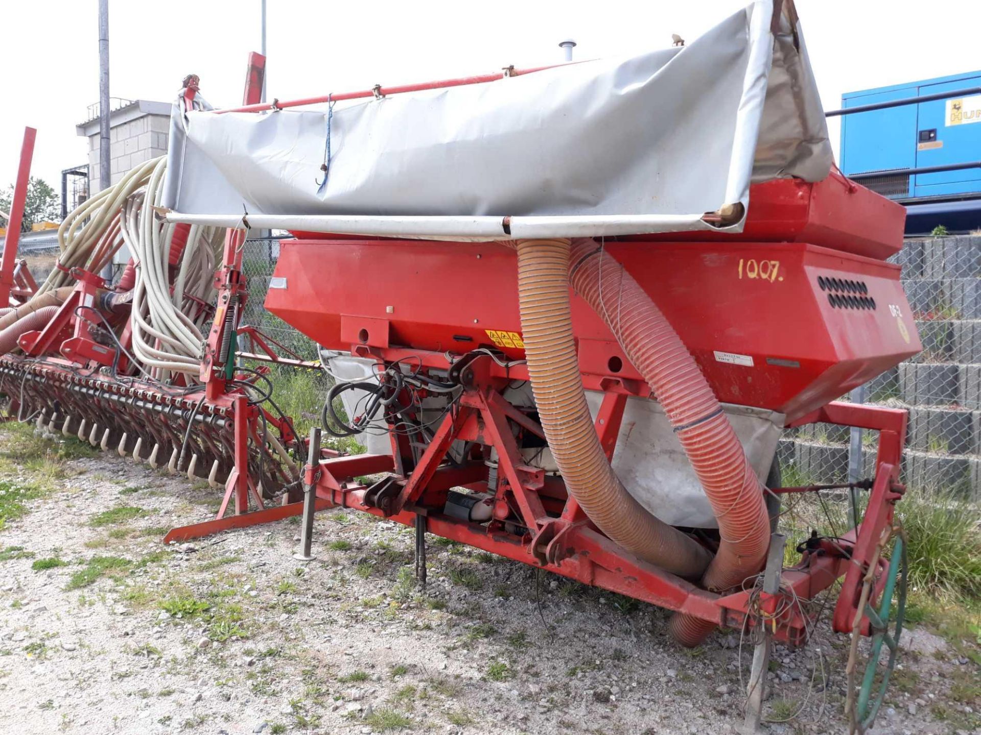 KUHN ACCORD POWER HARROW ONE PASS WITH PTO & C/BOX IN P/CAB