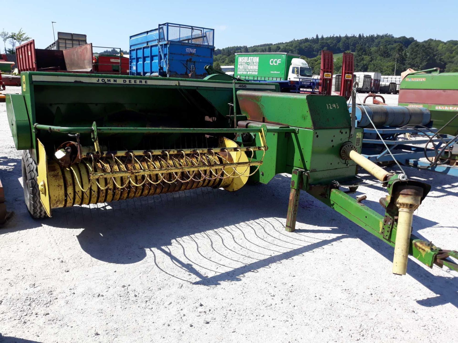 JOHN DEERE 456 SQUARE BALER WITH PTO