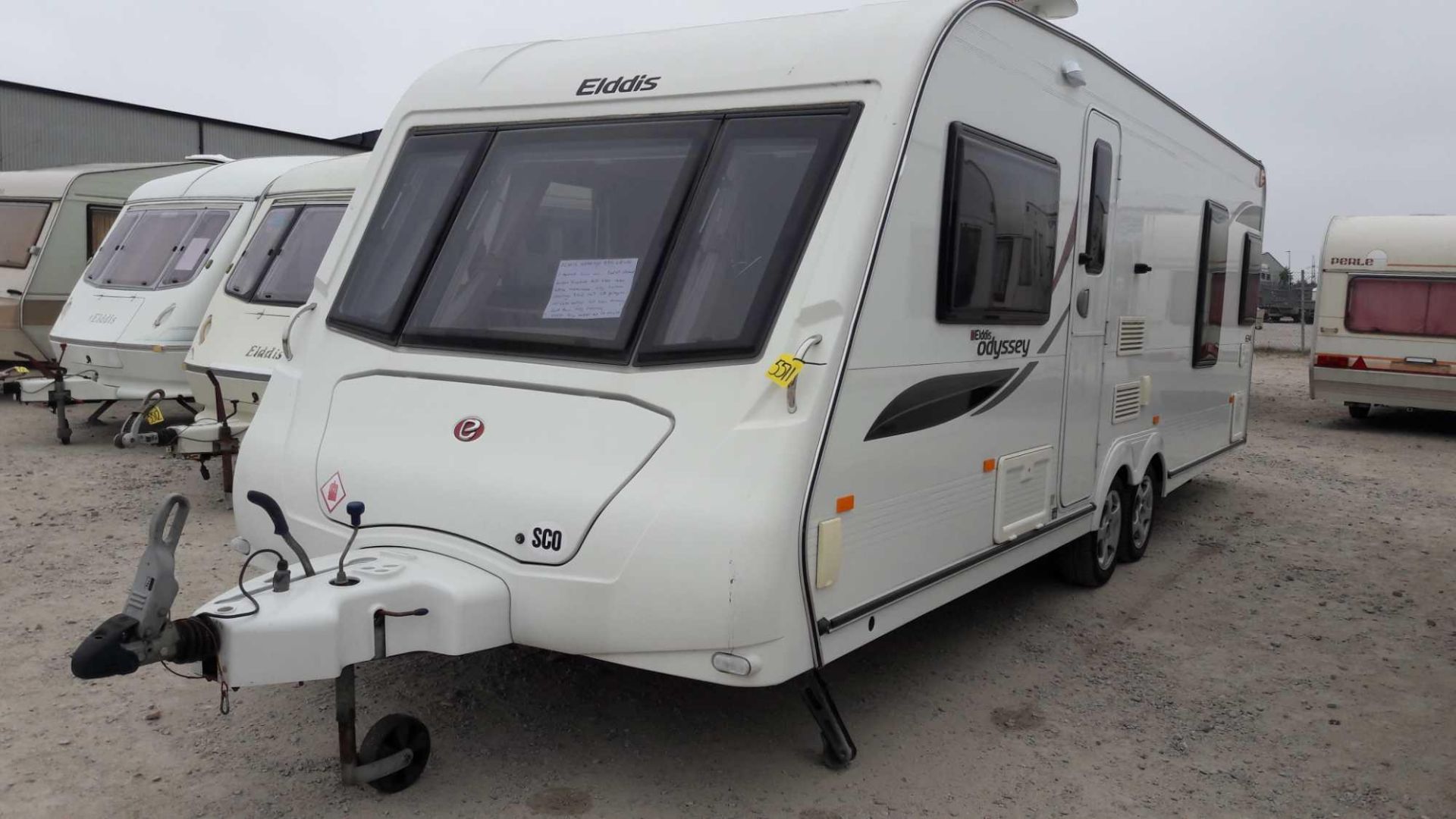 ELDIS ODYSSY CARAVAN 4 BERTH KEYS IN P/CABIN