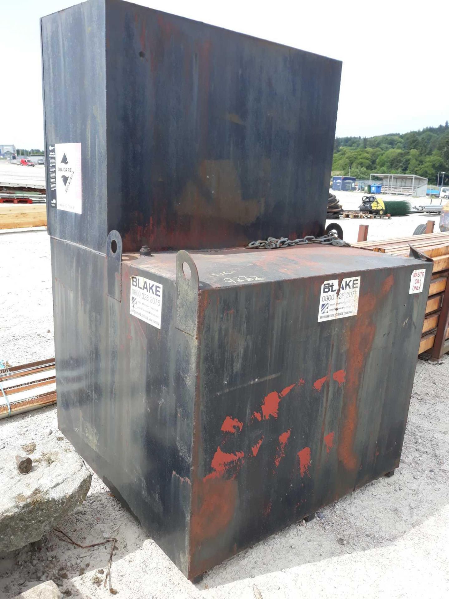 WASTE OIL SAFE DISPOSAL TANK