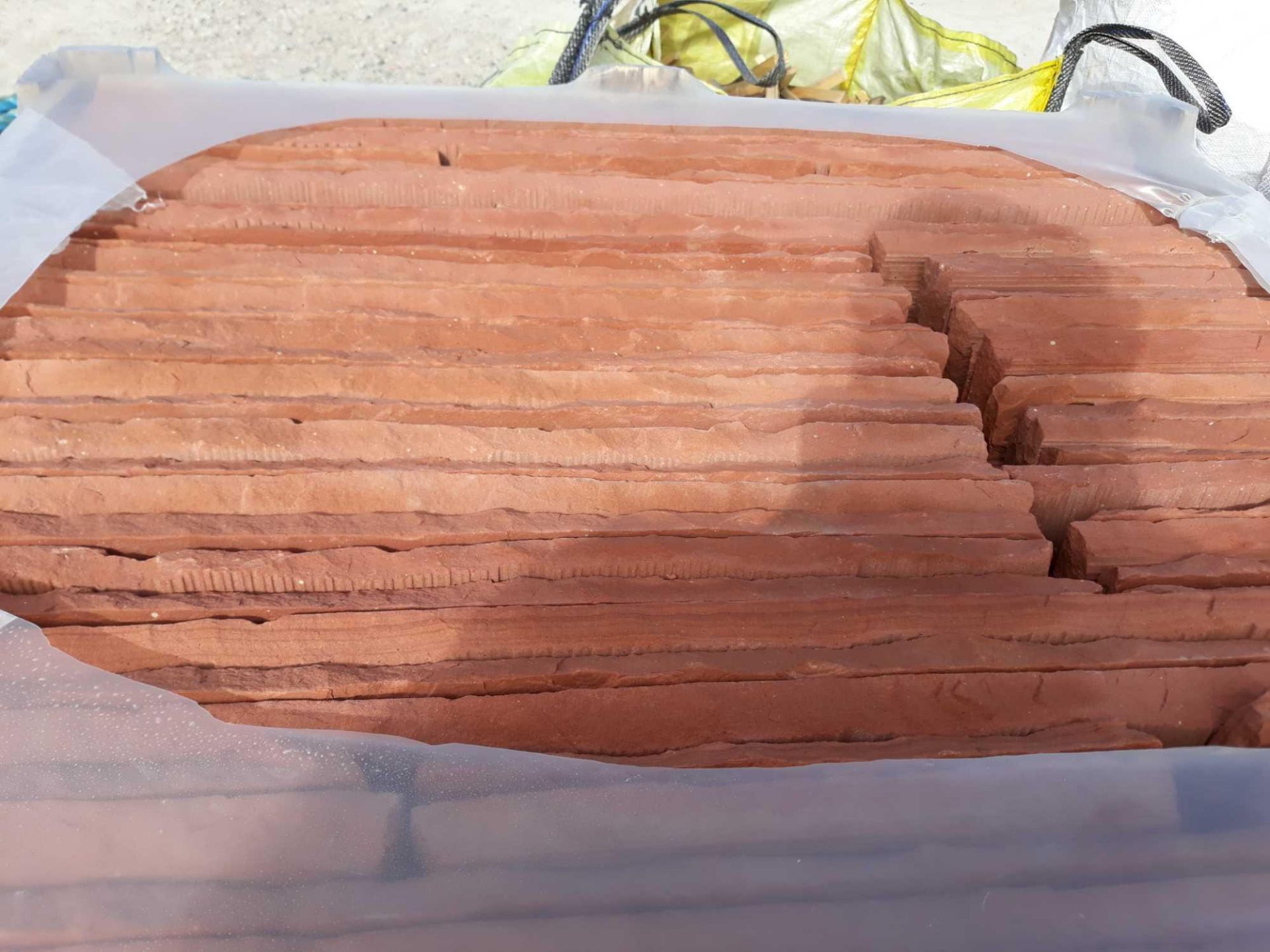 3 PALLETS TURRIFF RED SANDSTONE - Image 2 of 2