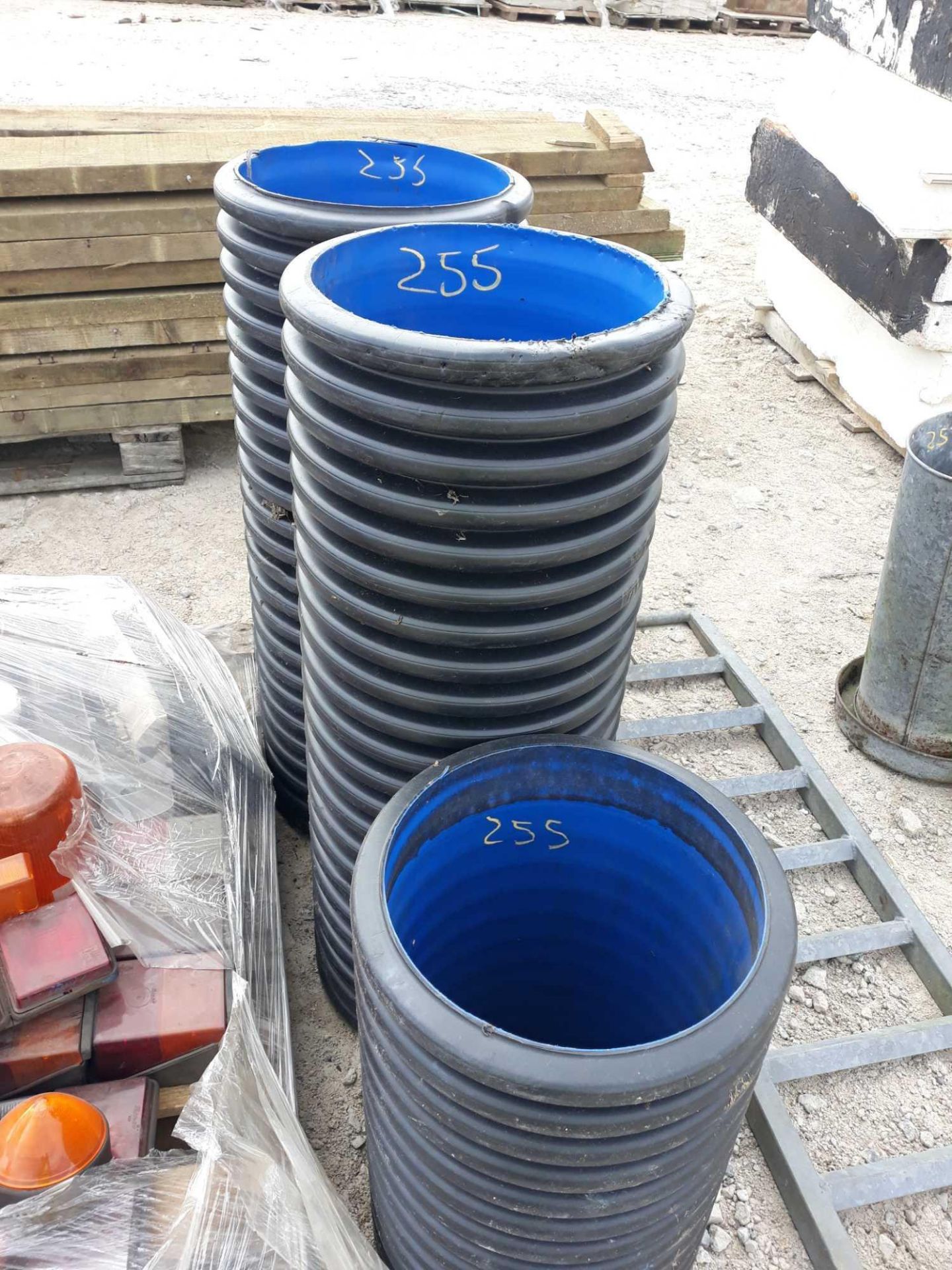 SELECTION OF PLASTIC PIPE